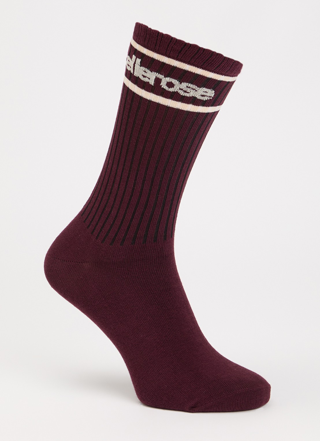 Bellerose Sokken met logo - voorkant 2 paars