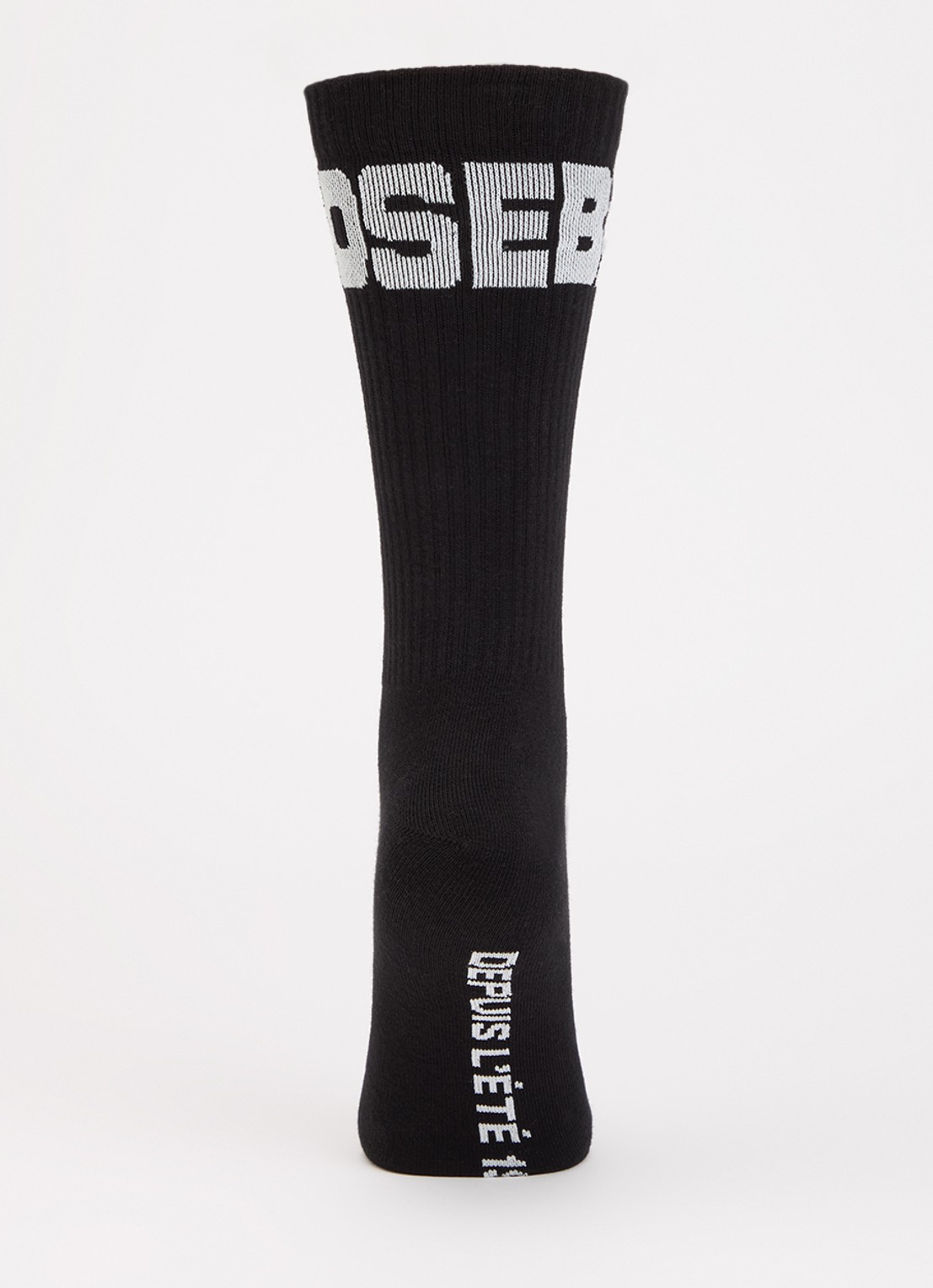 Bellerose Sokken met logo - voorkant 2 zwart