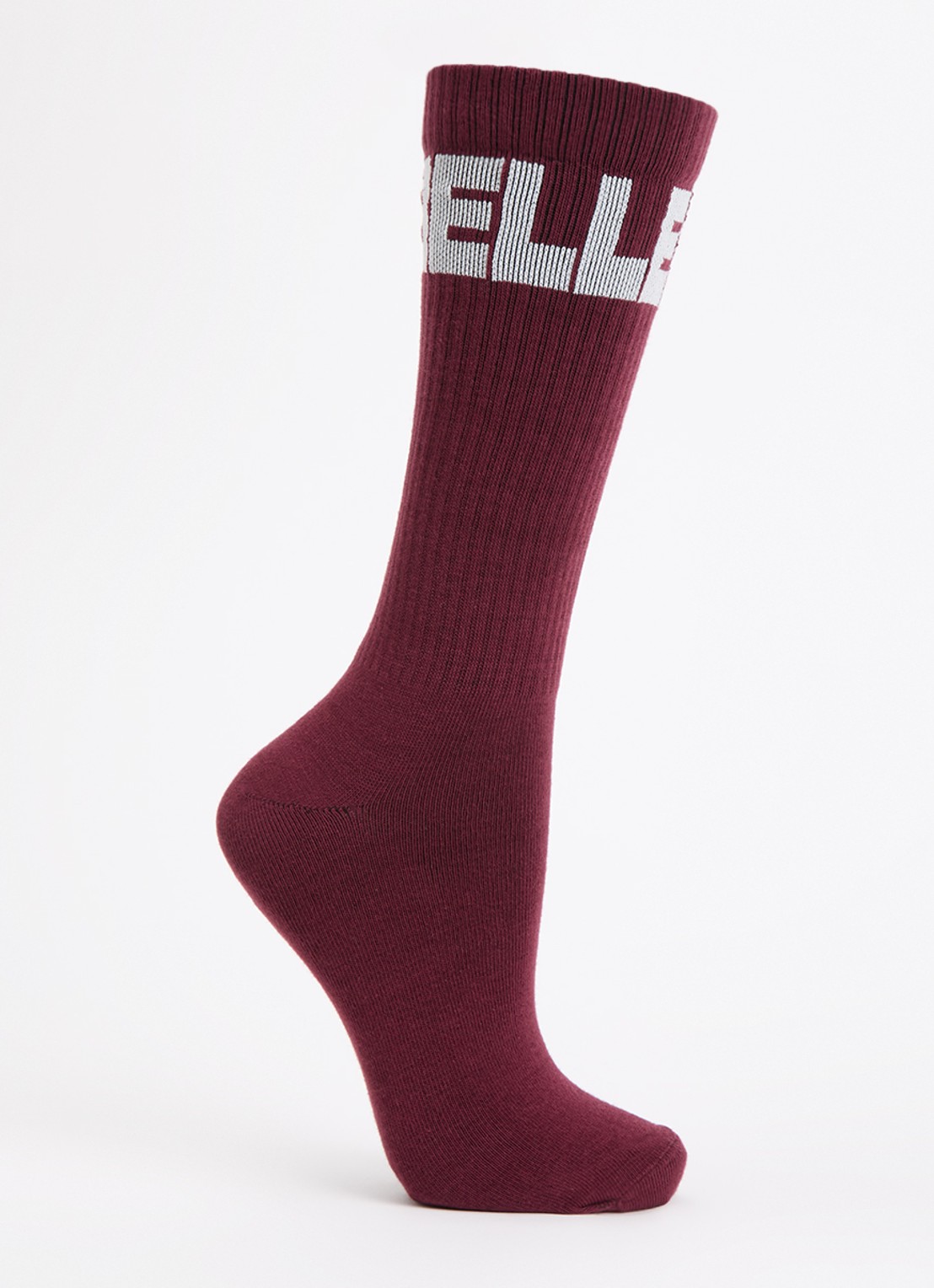 Bellerose Sokken met logo - voorkant 2 bordeauxrood