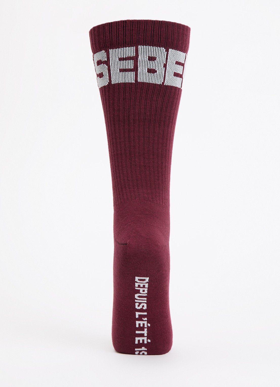 Bellerose Sokken met logo - voorkant 3 bordeauxrood