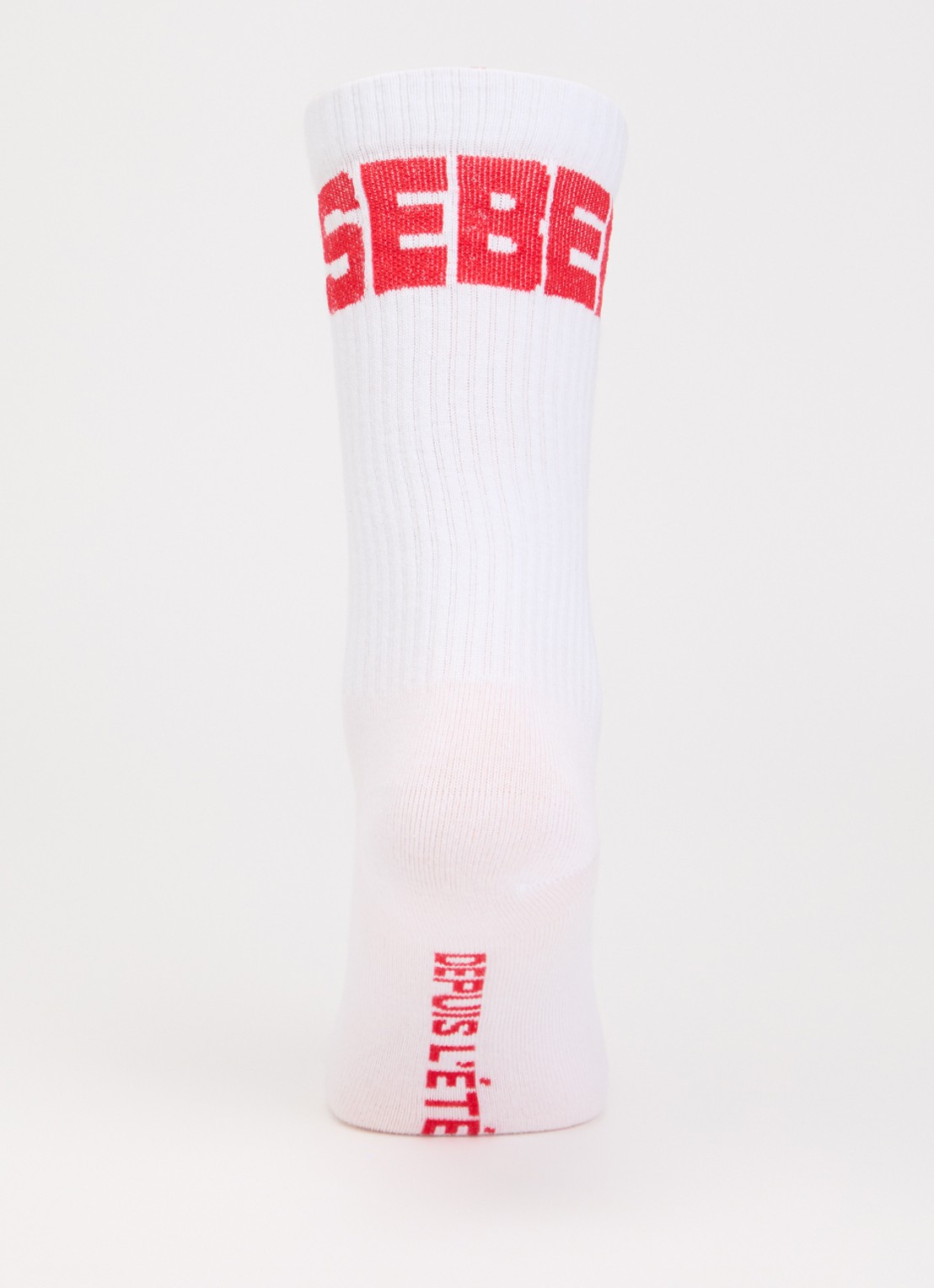Bellerose Sokken met logo - voorkant 2 wit
