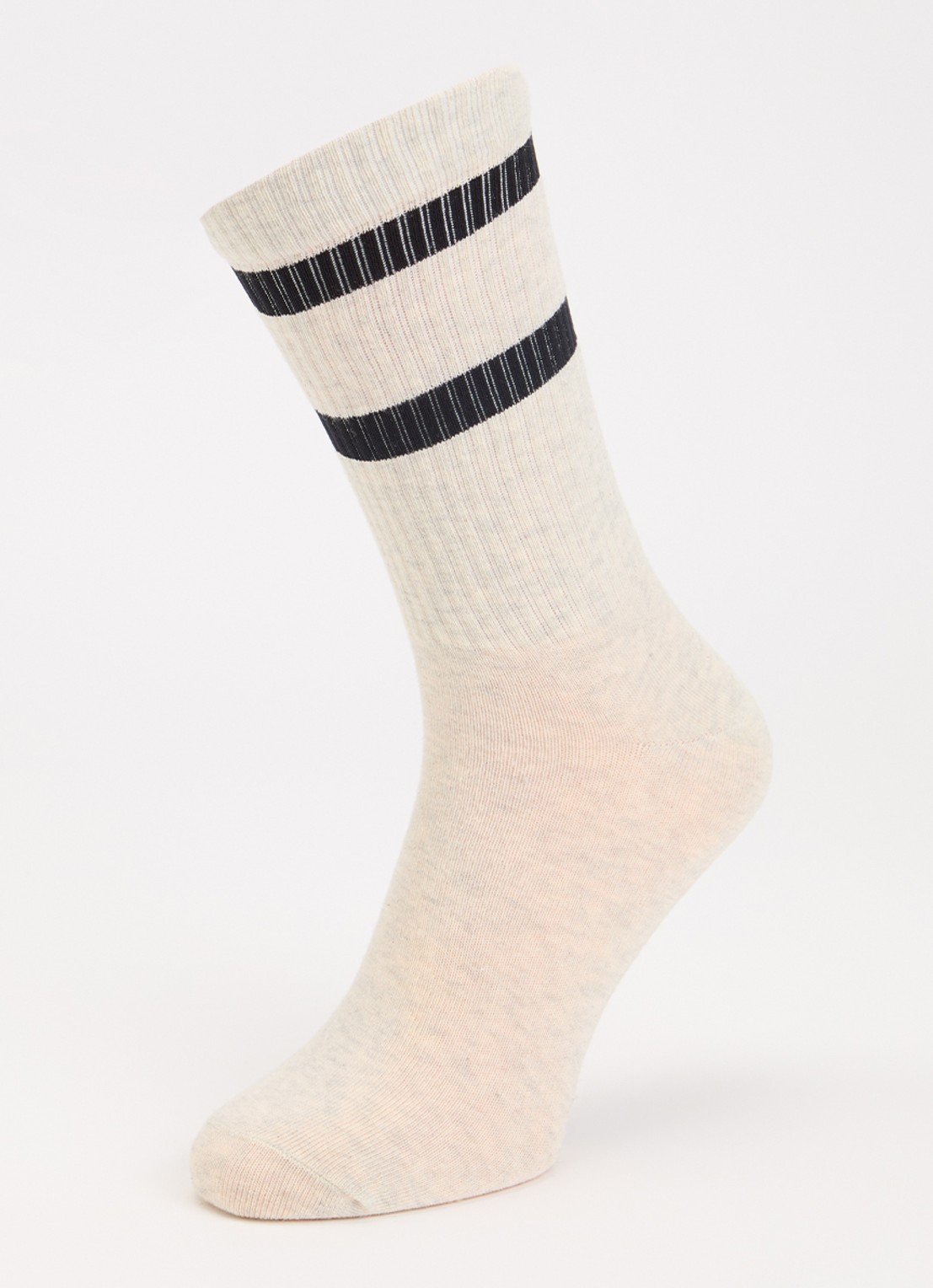 Bellerose Vanmo sokken in katoenblend met logo - detail 3 creme