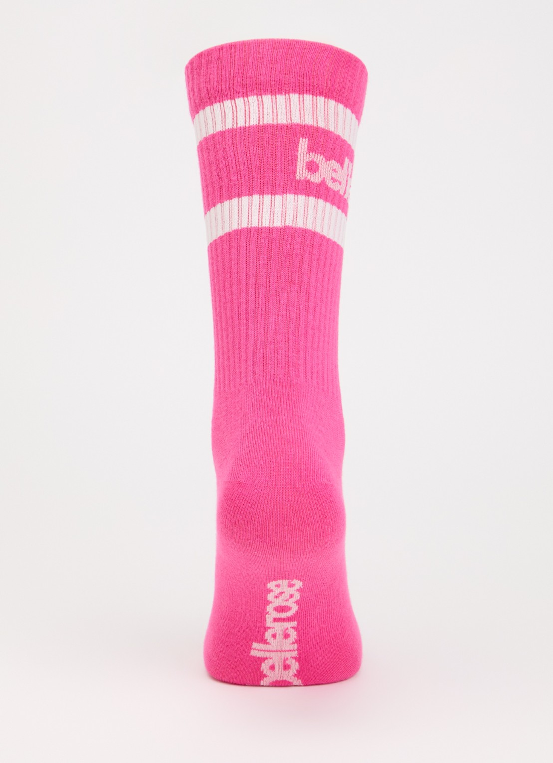 Bellerose Vanmo sokken in katoenblend met logo - voorkant 3 fuchsia