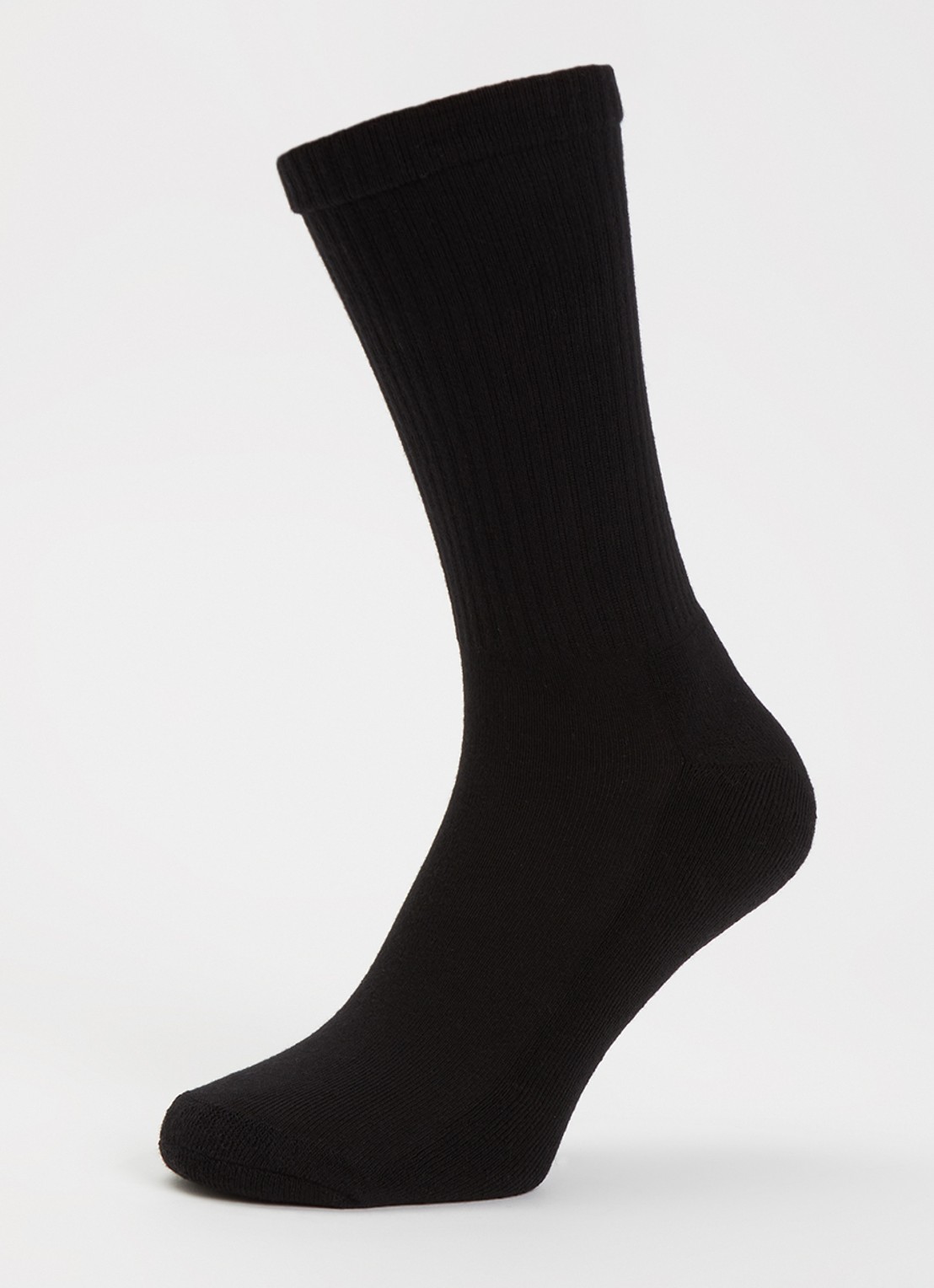 Bellerose Vem sokken in katoenblend met logo - detail 3 zwart