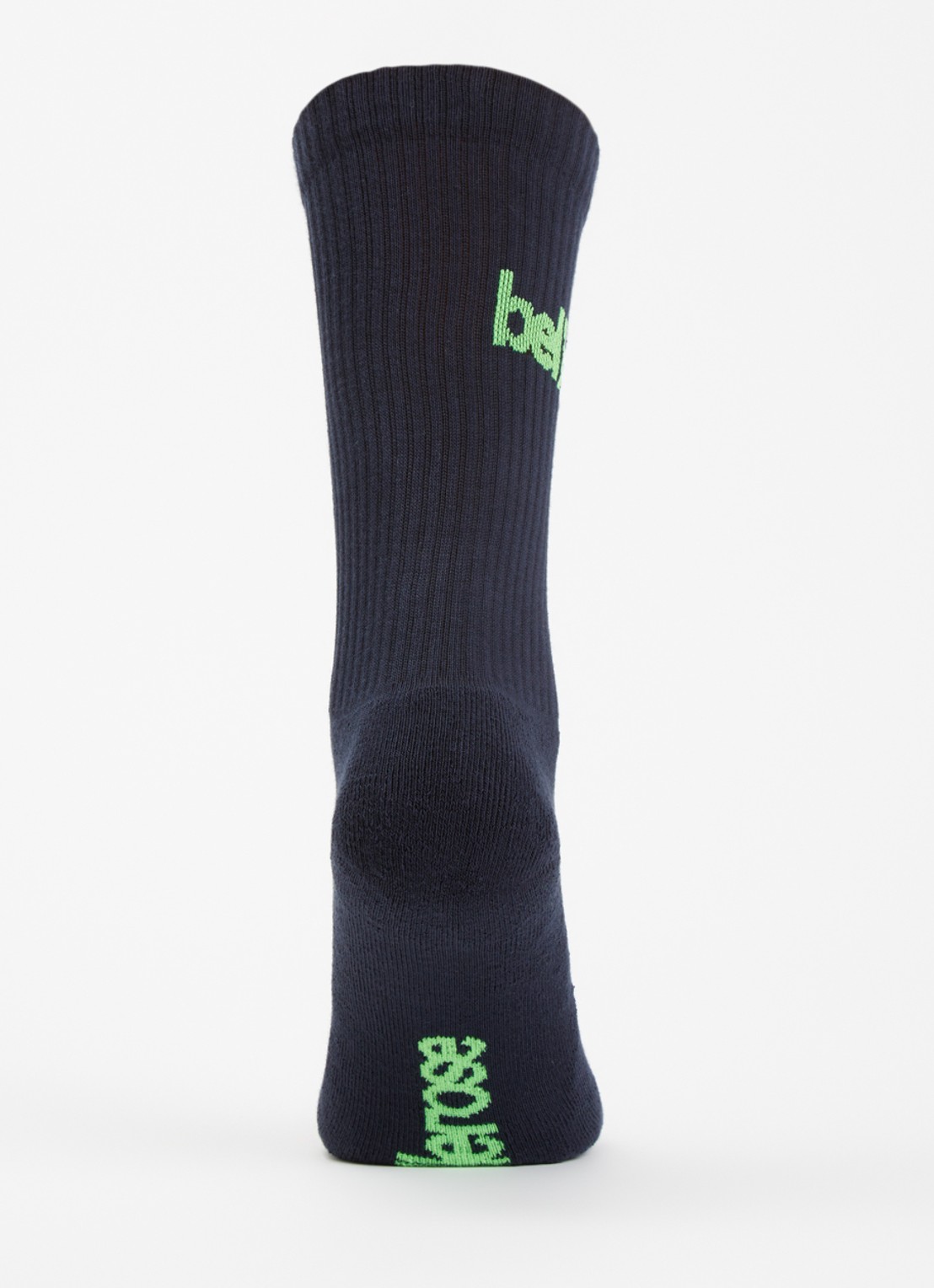Bellerose Vem sokken in katoenblend met logo - voorkant 2 donkerblauw