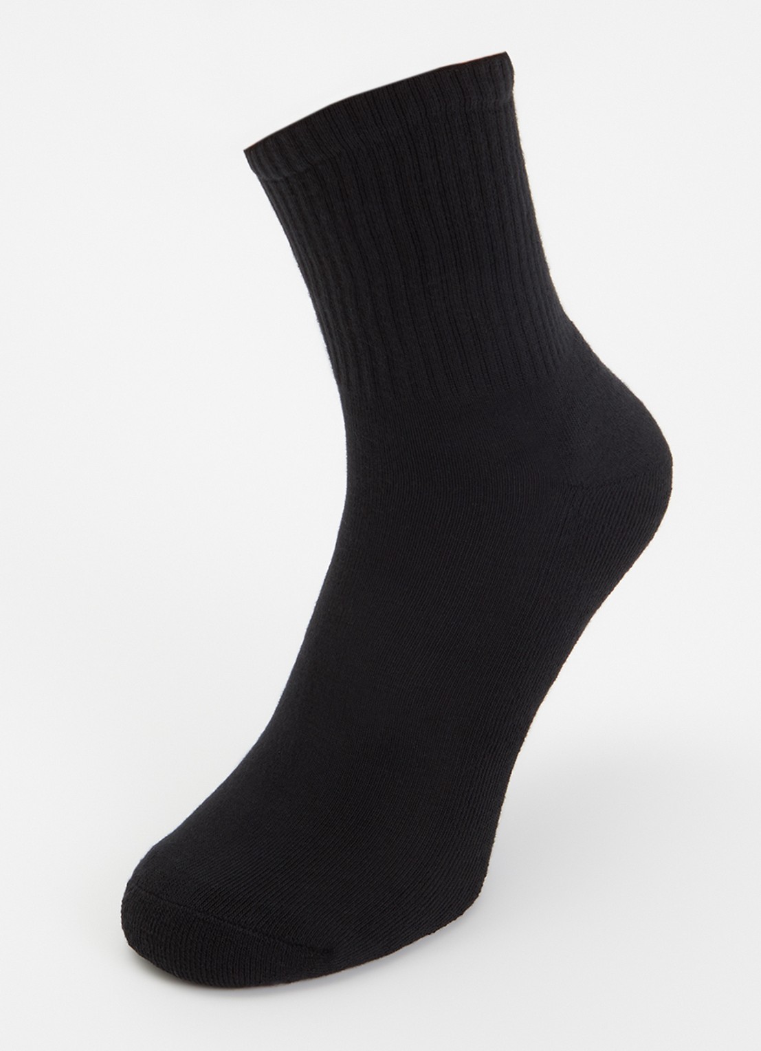 Bellerose Vemho sokken in katoenblend met logo - detail zwart