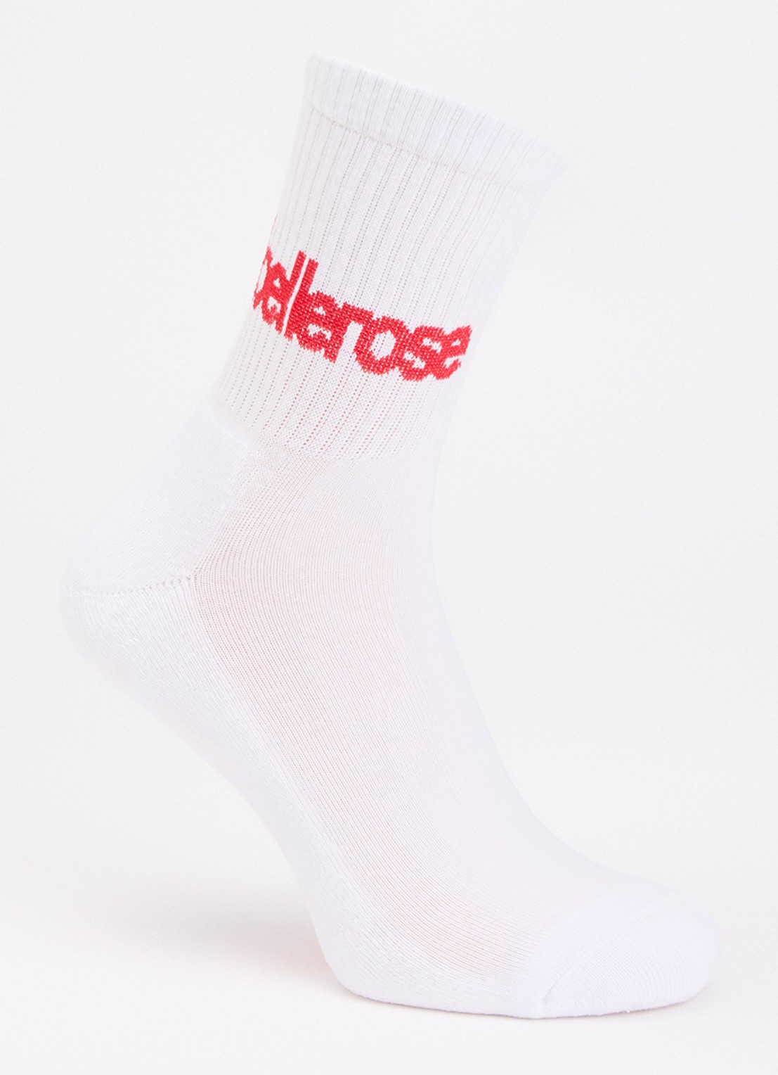 Bellerose Vemho sokken in katoenblend met logo - voorkant 2 wit