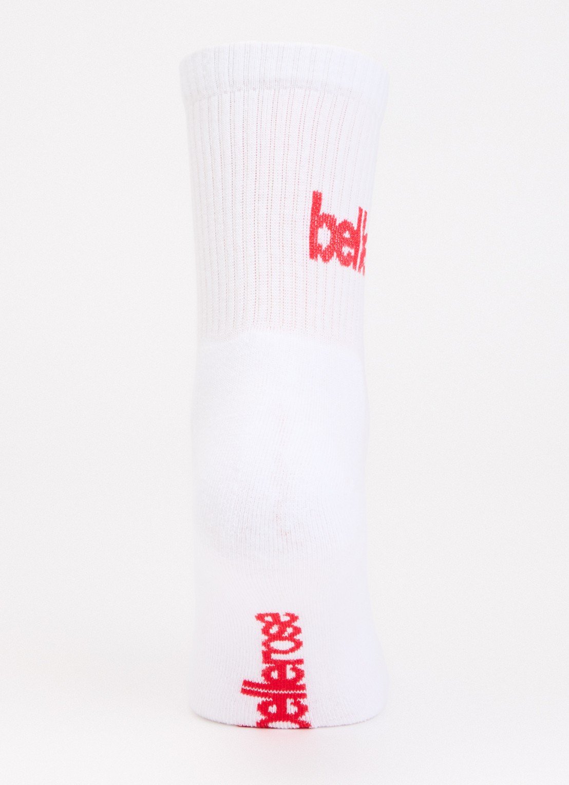 Bellerose Vemho sokken in katoenblend met logo - voorkant 3 wit
