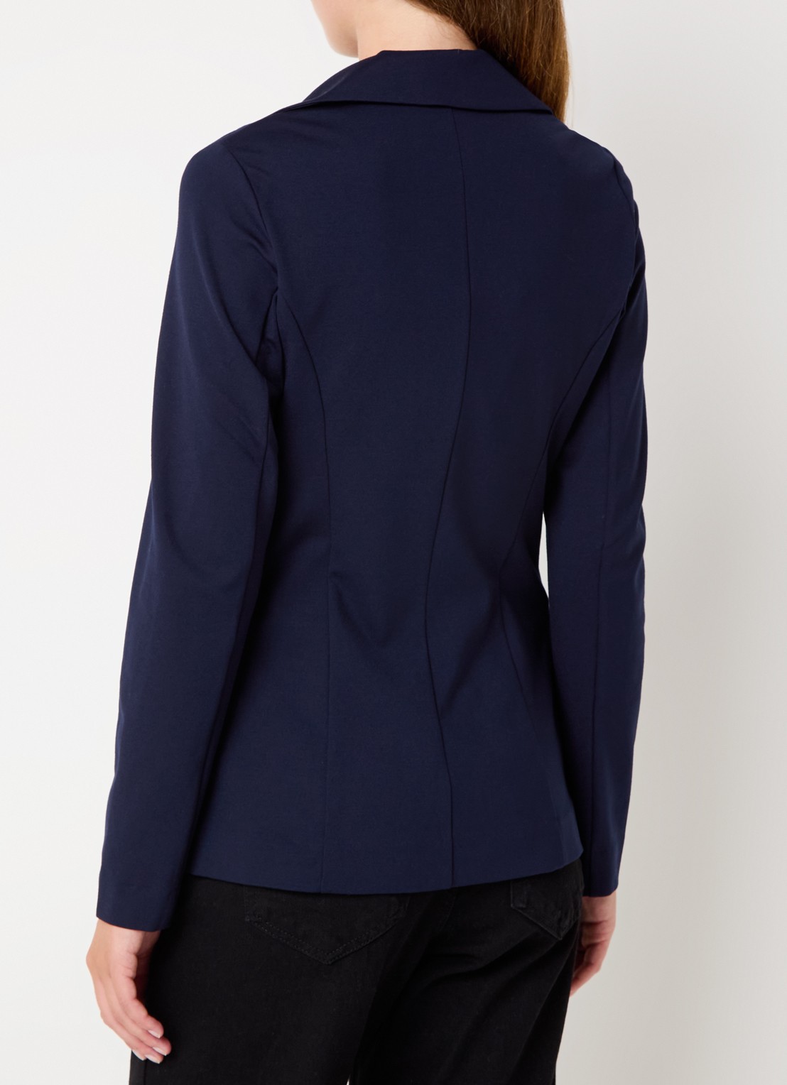 Benetton Blazer met klepzakken - achterkant 3 donkerblauw