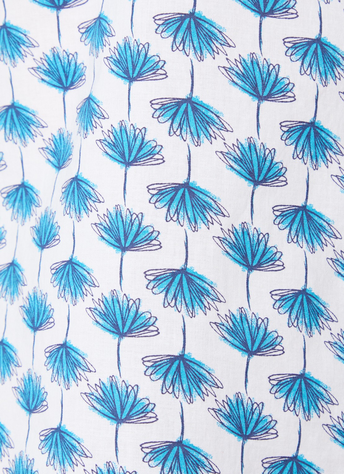 Benetton Blouse met print - detail 5 gebroken wit