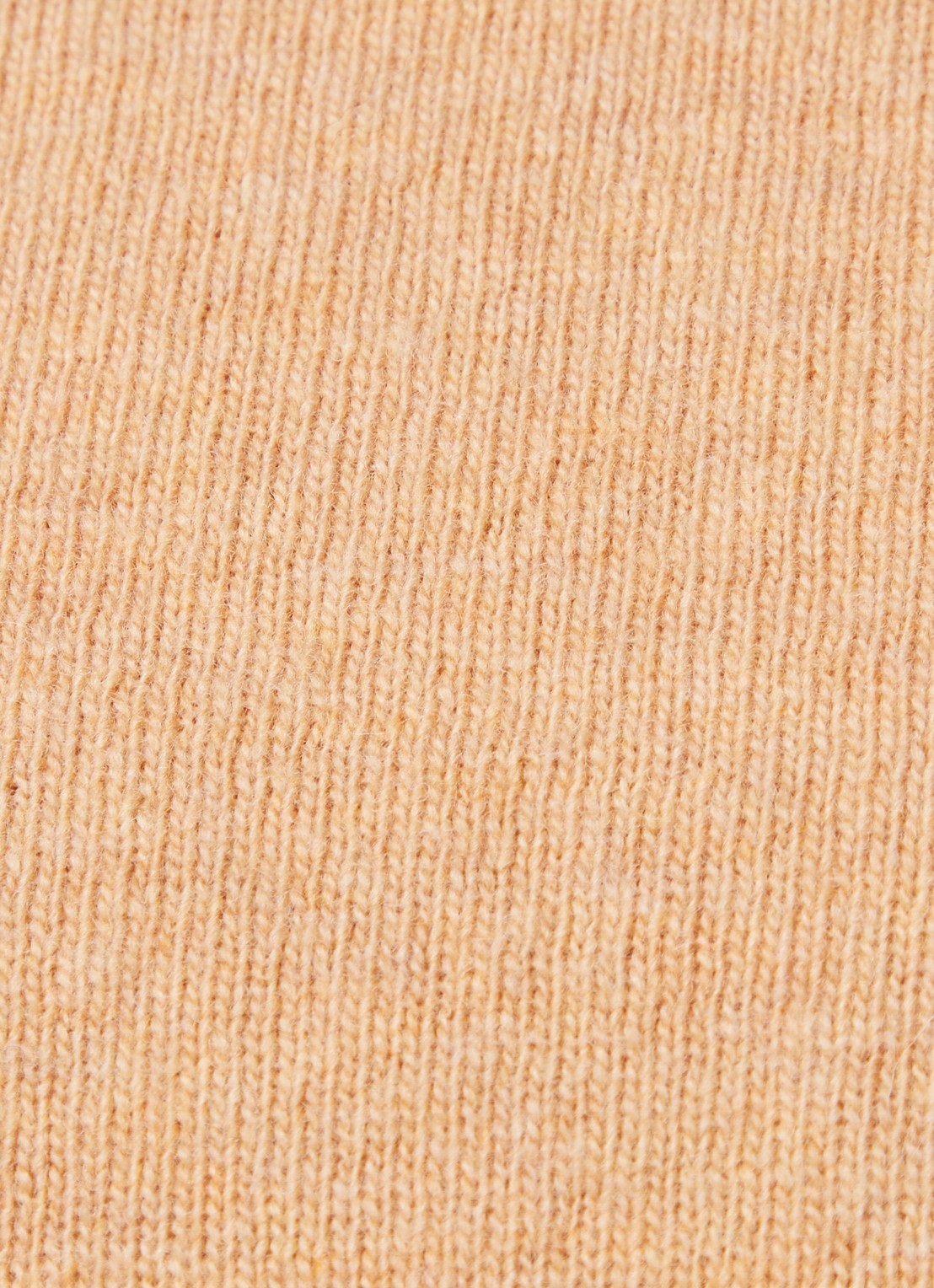 Benetton Fijngebreide pullover van merino wol - detail 5 camel