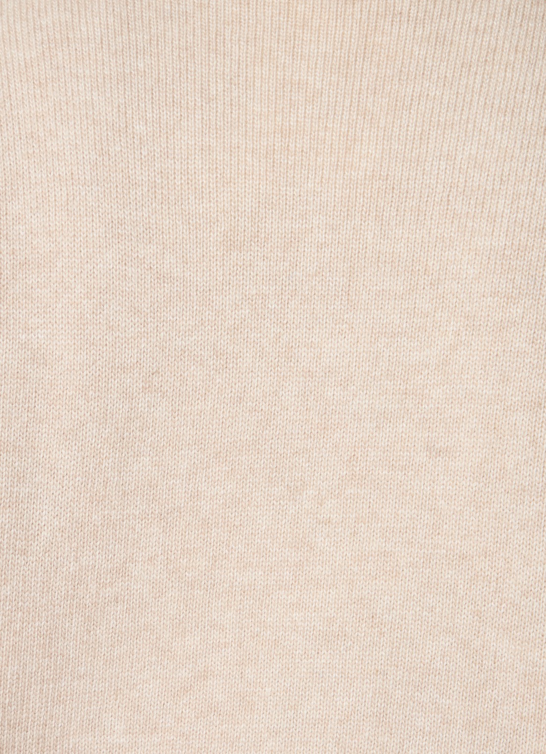 Benetton Fijngebreide spencer in wolblend met stretch - detail 5 zand