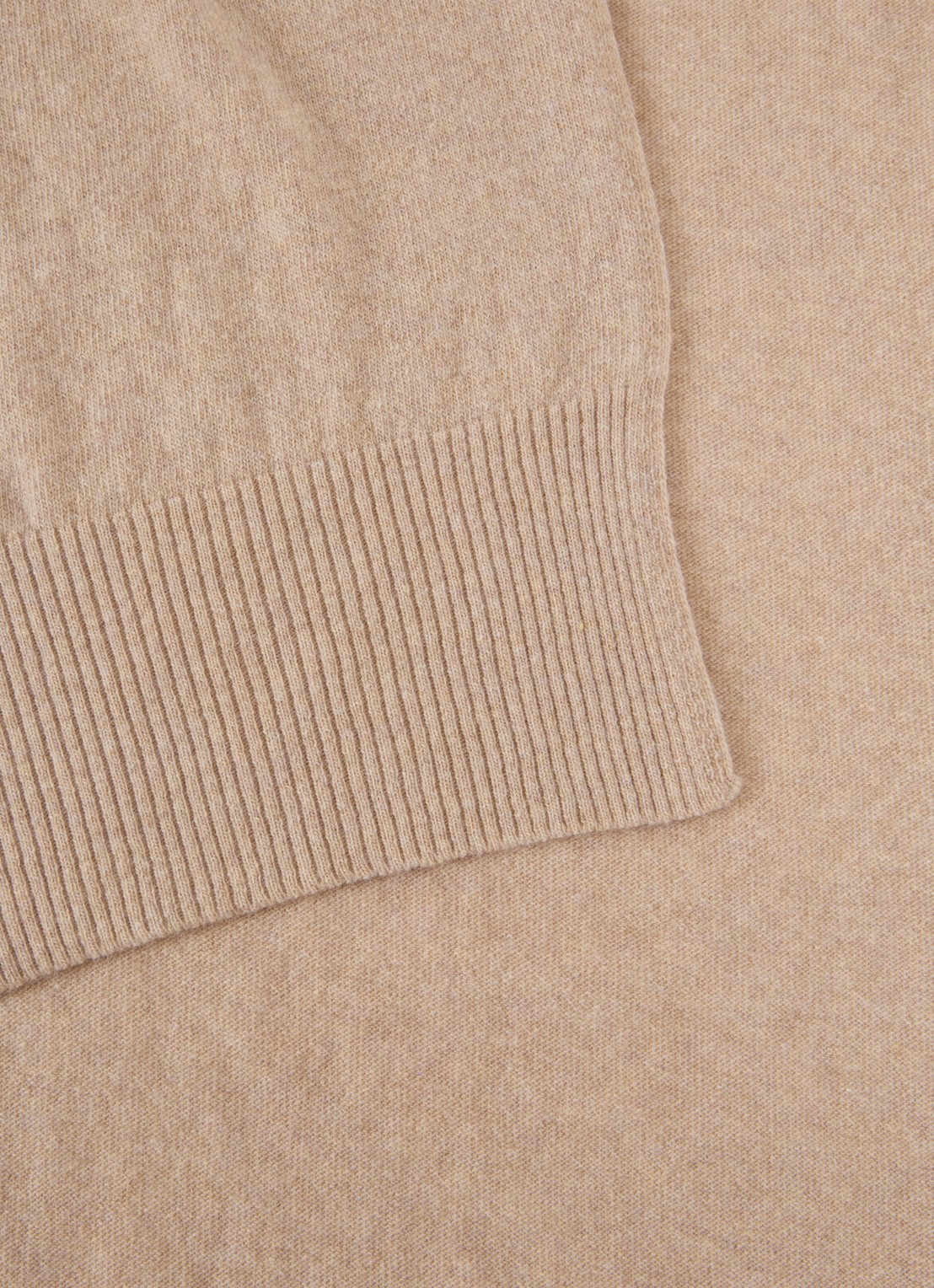 Benetton Sjaal van scheerwol 190 x 30 cm - detail 3 beige