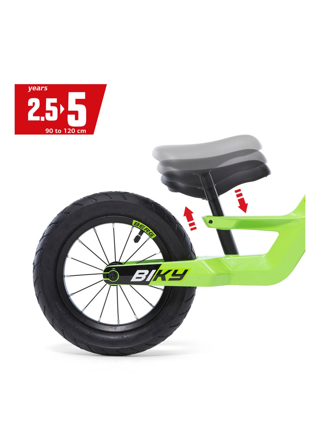 Berg Toys Biky City loopfiets - detail 6 groen