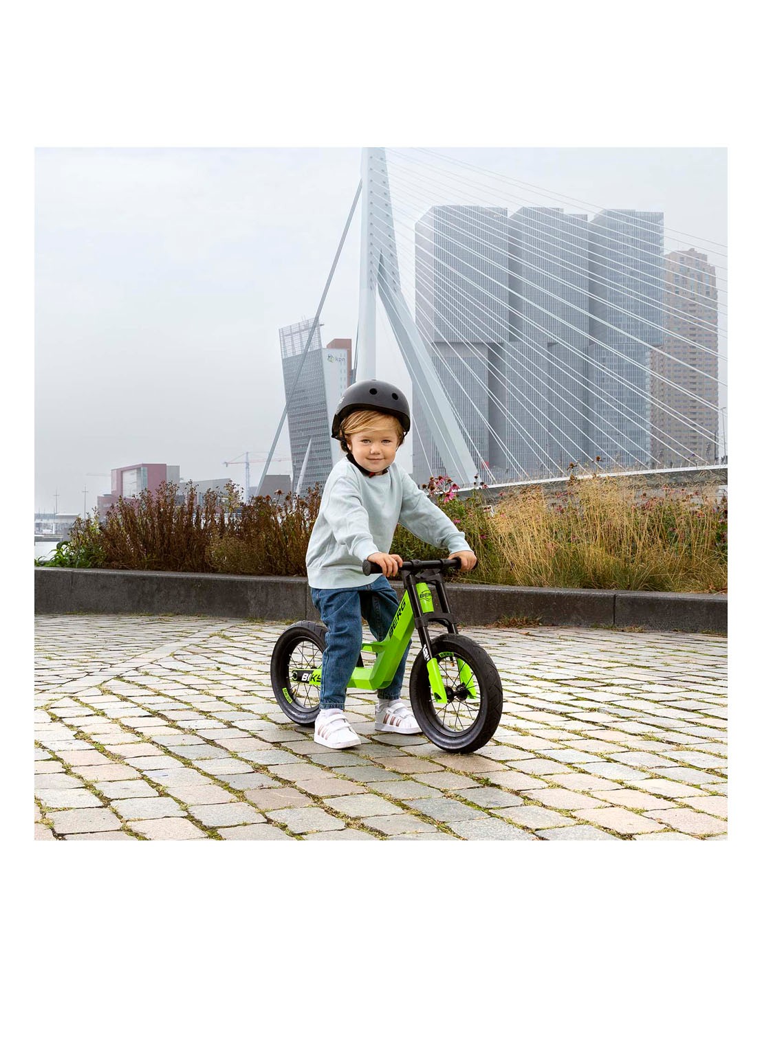 Berg Toys Biky Mini loopfiets - detail 2 felgroen