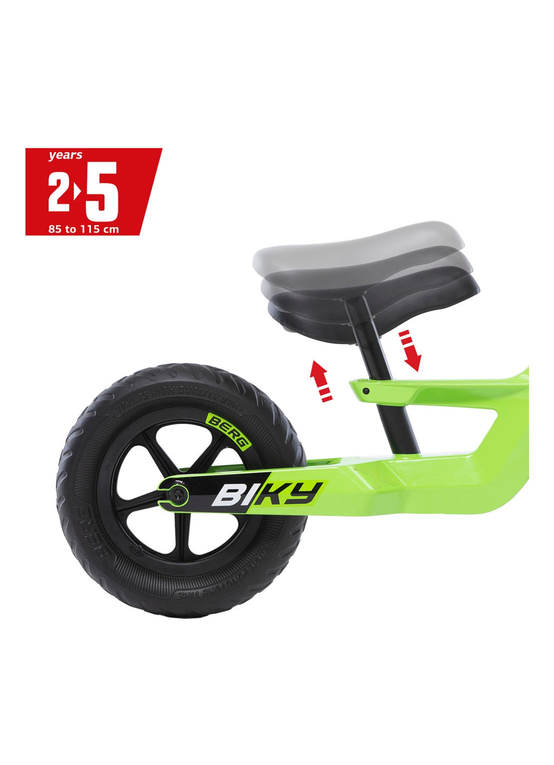 Berg Toys Biky Mini loopfiets - detail 5 felgroen