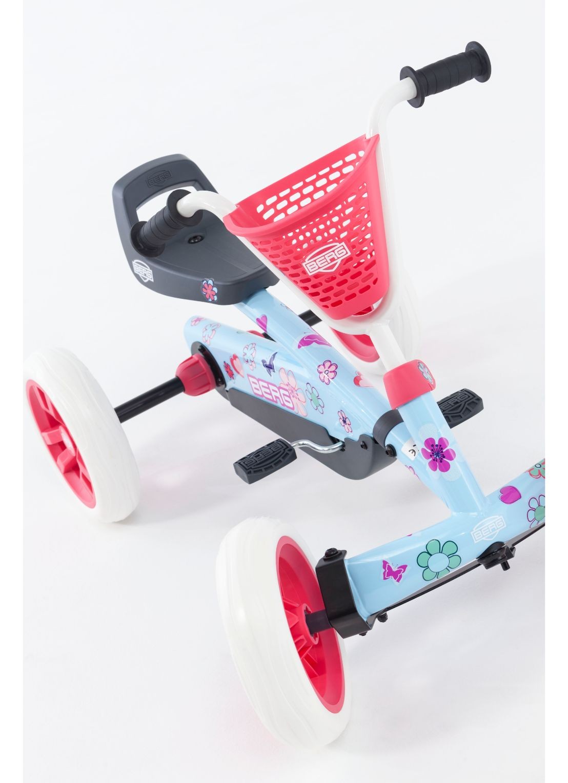Berg Toys Buzzy Bloom skelter - detail 2 roze