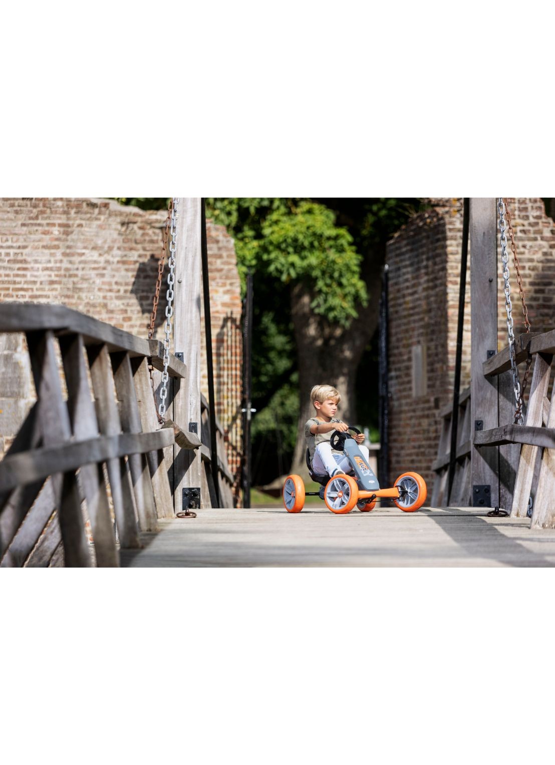 Berg Toys Reppy Racer skelter  - voorkant 2 grijs