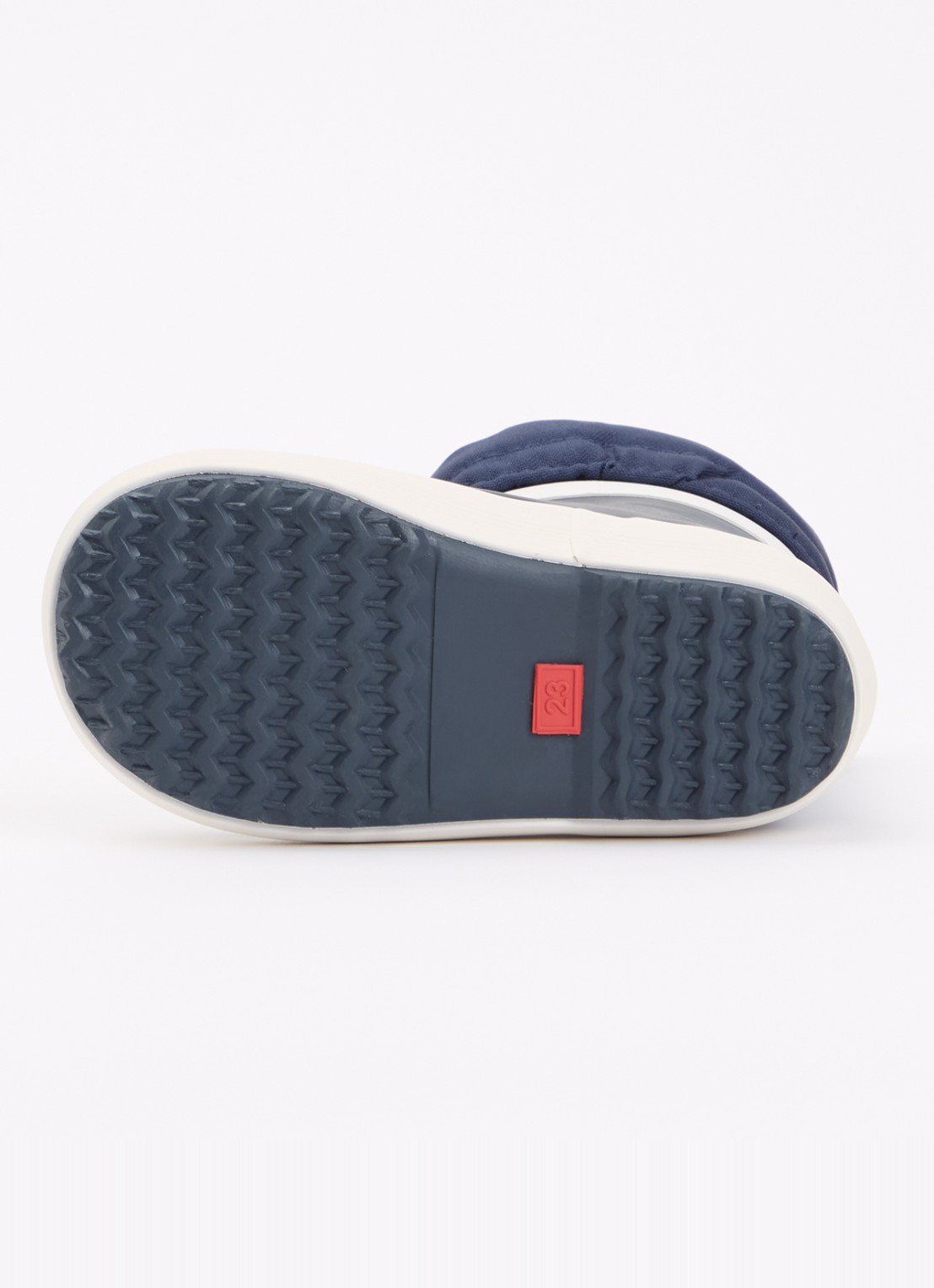 Bergstein Classic regenlaars met logo - detail 3 donkerblauw