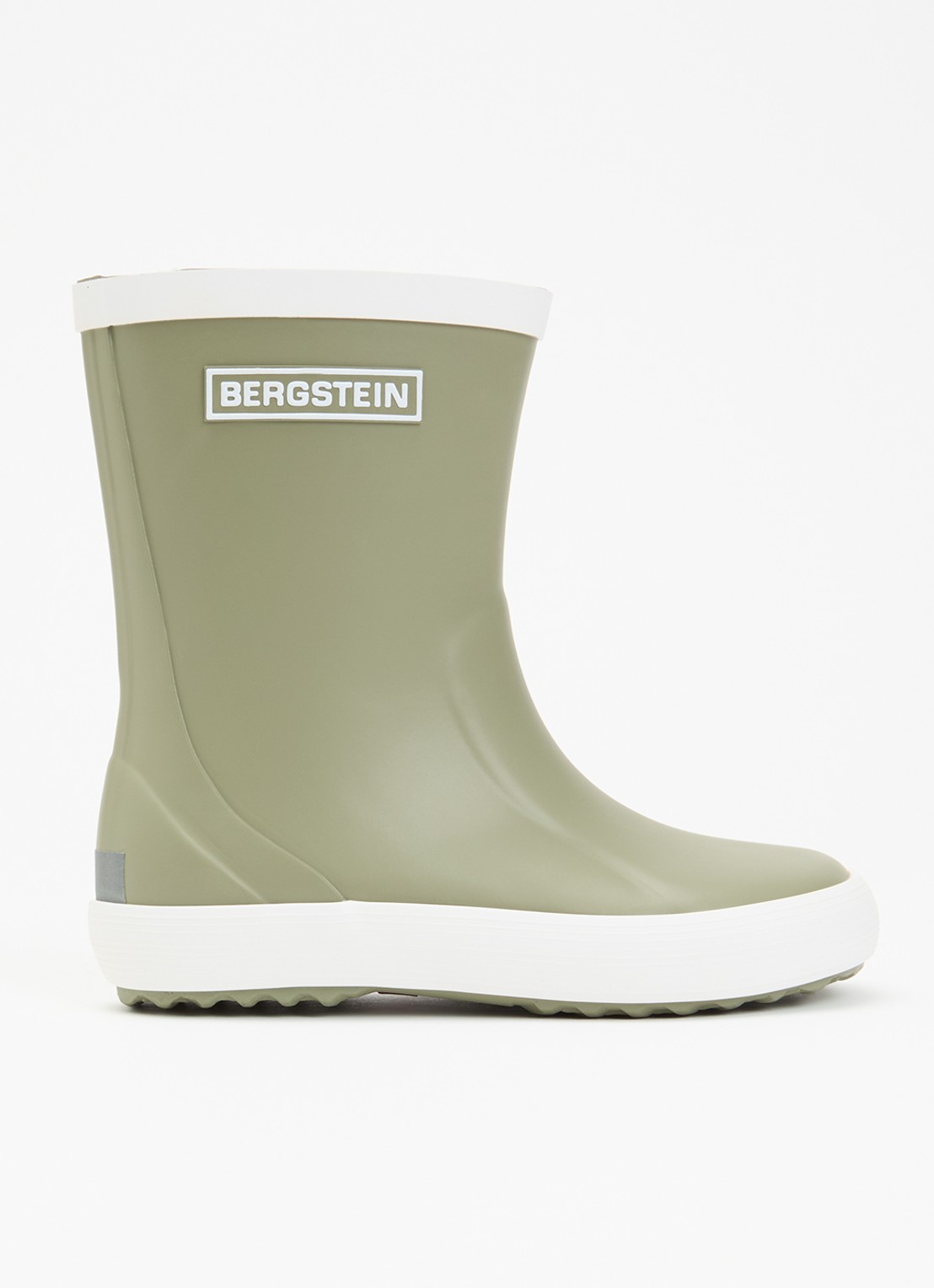 Bergstein Regenlaars met logo - voorkant 3 lichtgroen