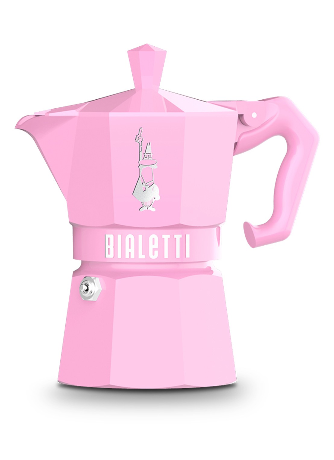 Bialetti Cafetière 350 ml - voorkant roze