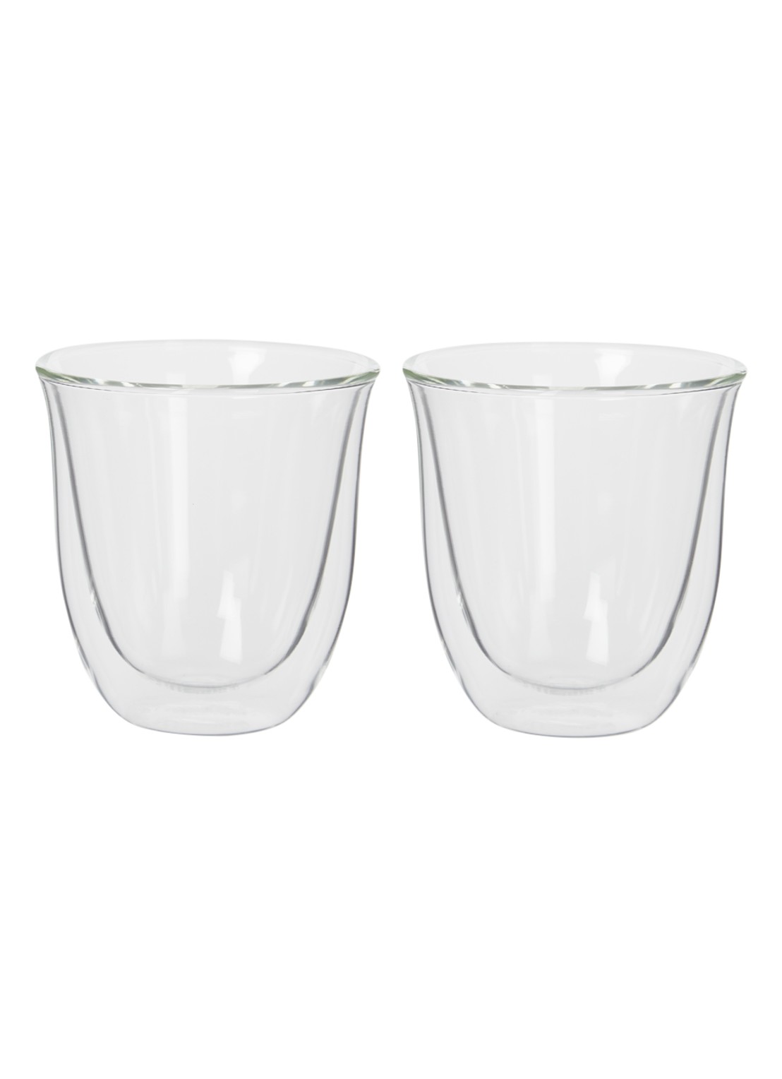 Bialetti Firenze dubbelwandig koffie- en theeglas 20 cl DBW012 - voorkant transparant