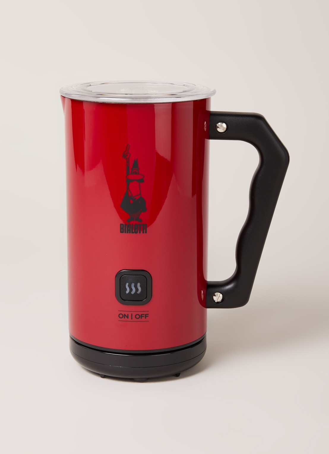 Bialetti Melkopschuimer 30 cl - voorkant 3 steenrood
