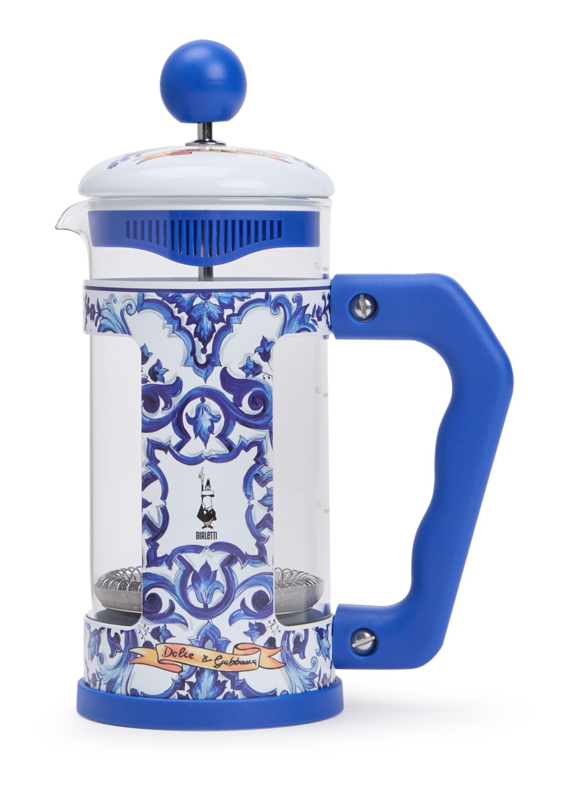 Bialetti Melkopschuimer  - voorkant donkerblauw