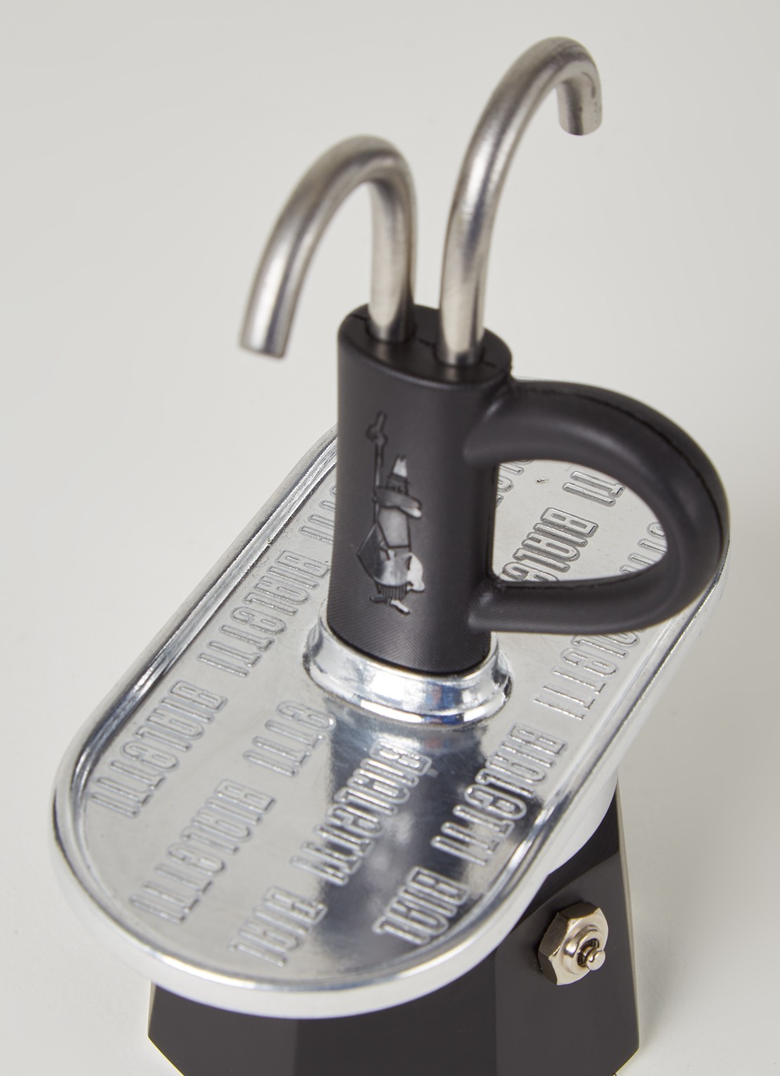 Bialetti Mini Express percolator 2-kops - detail 3 zwart