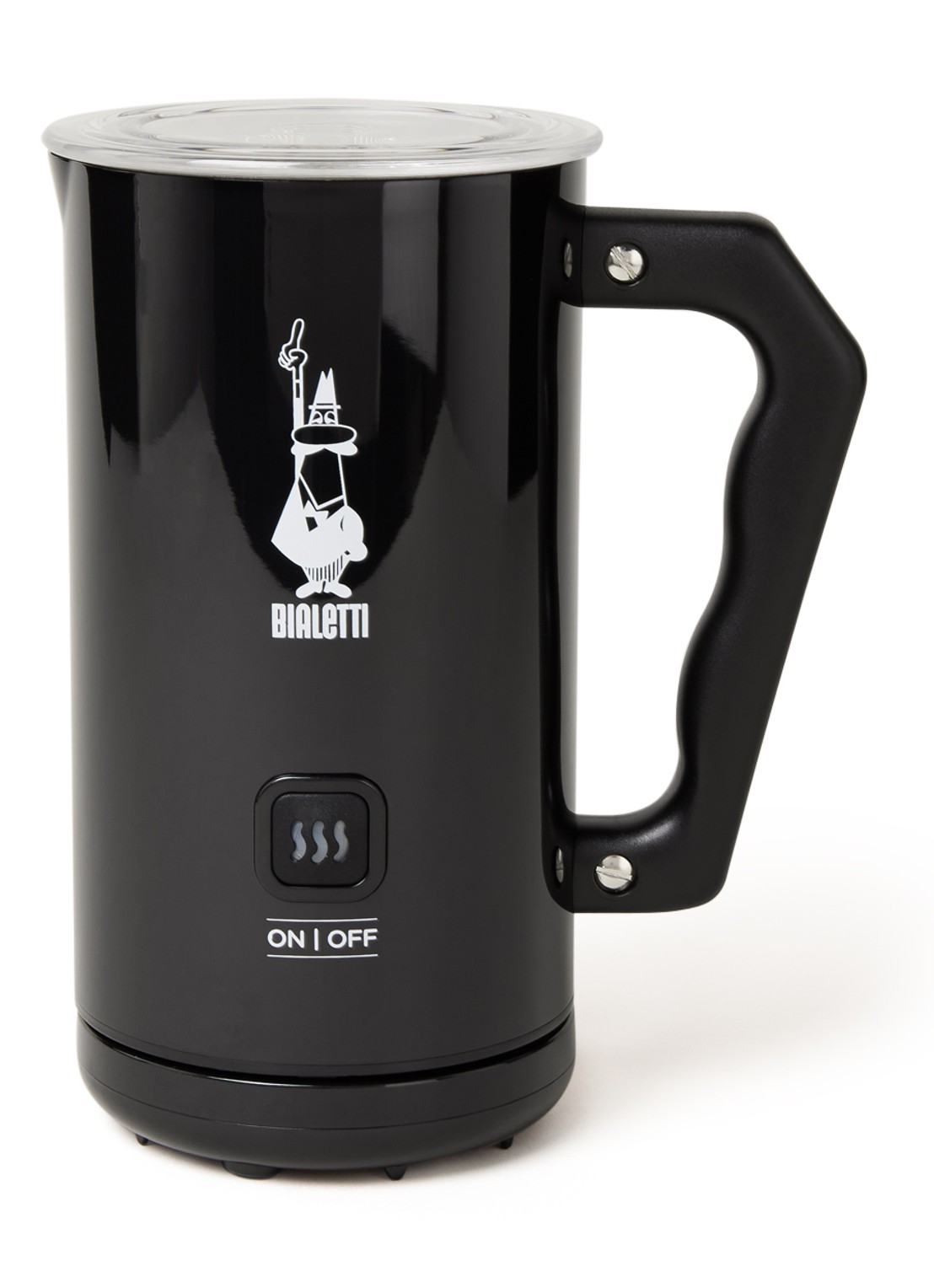 Bialetti MKF02 melkopschuimer 30 cl - voorkant zwart