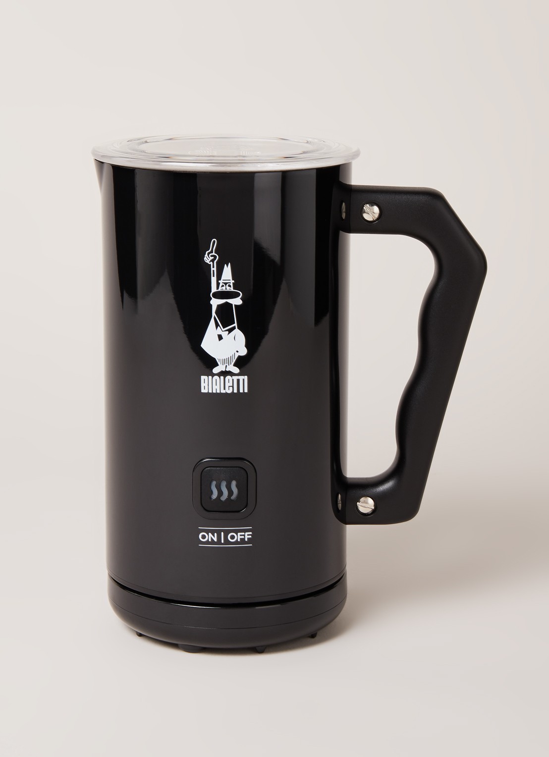 Bialetti MKF02 melkopschuimer 30 cl - voorkant 2 zwart