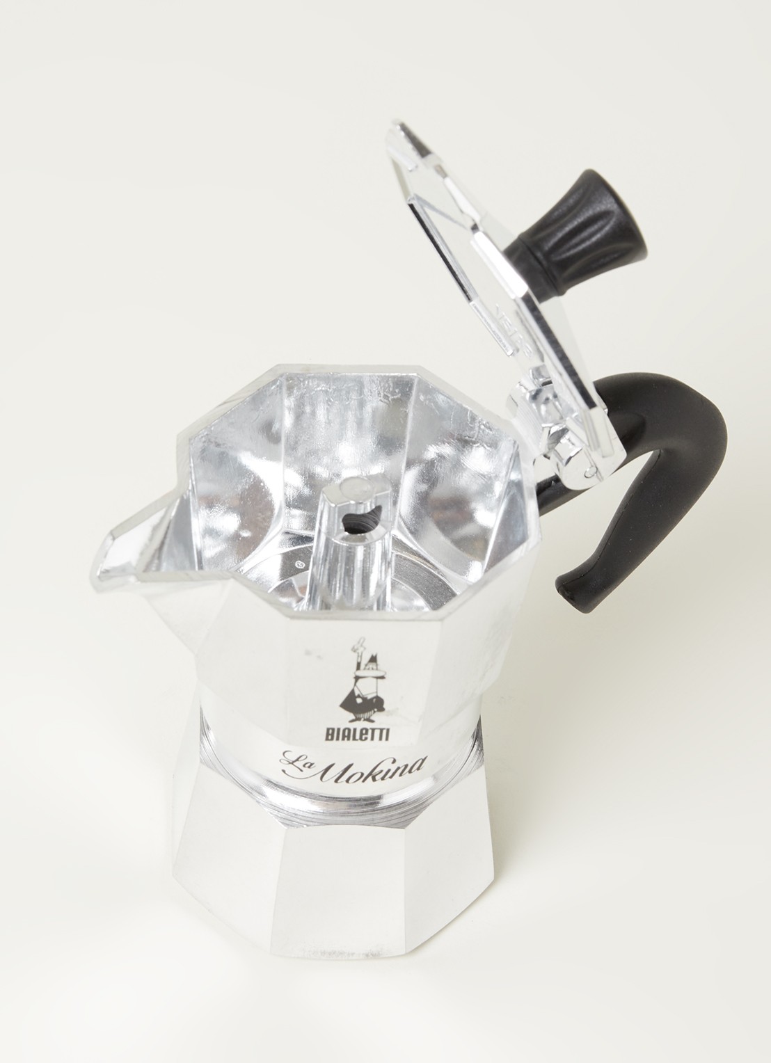 Bialetti Mokina espresso percolator  - detail 2 zilver