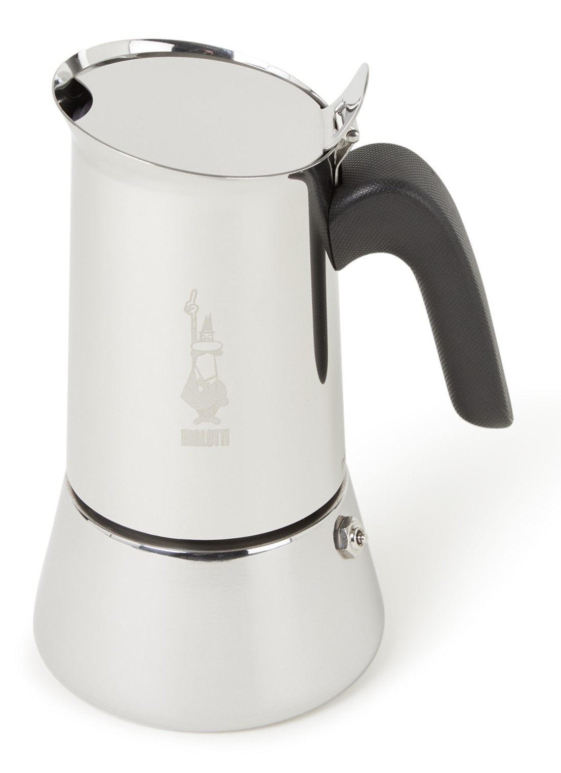 Bialetti Venus espresso koffiemaker 6-kops 23,5 cl - voorkant zilver