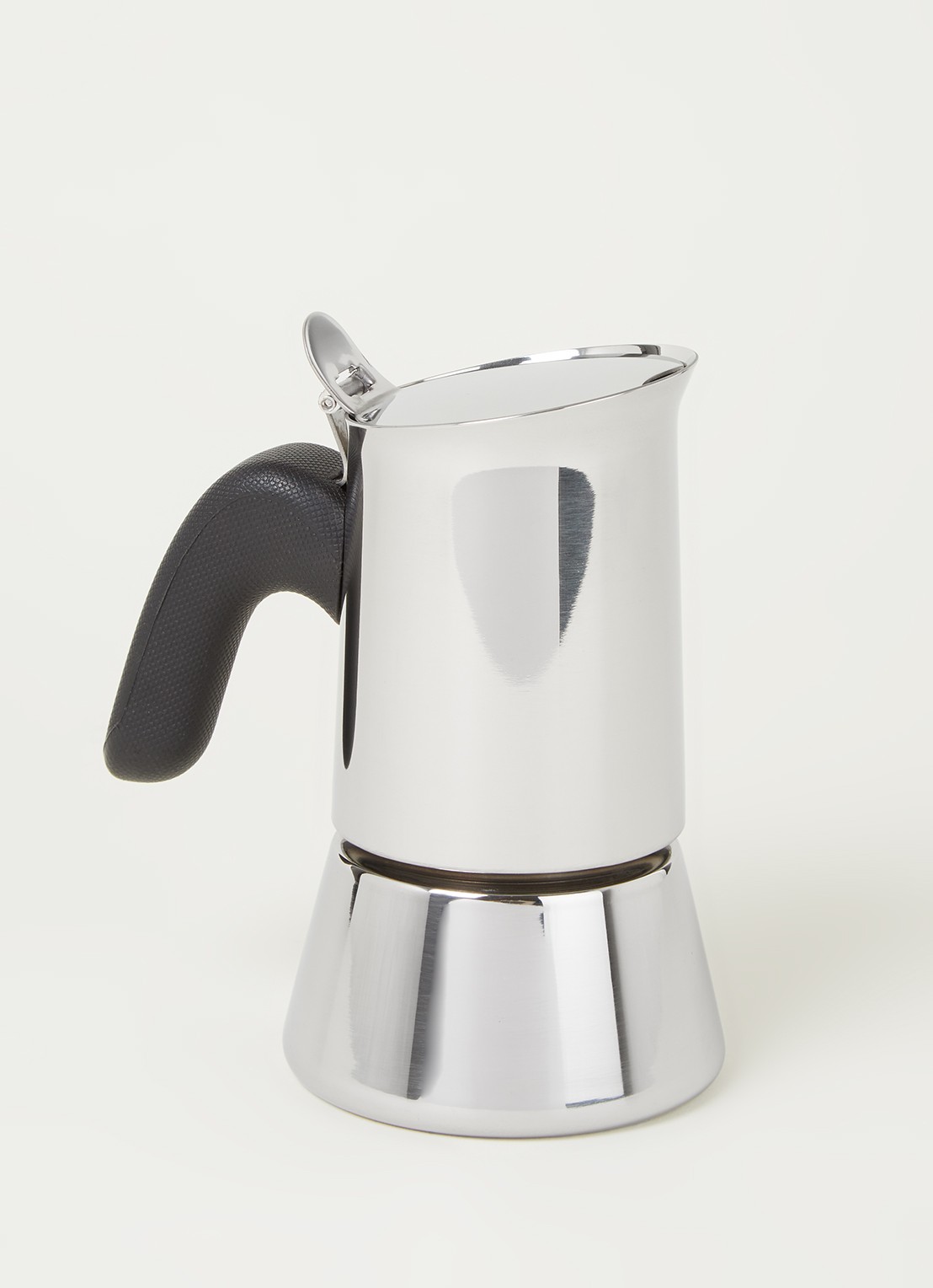 Bialetti Venus espresso koffiemaker 85 ml - detail zilver