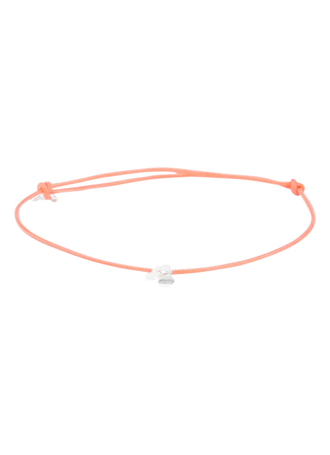 Bibi Camille Armband met bedel - voorkant roze
