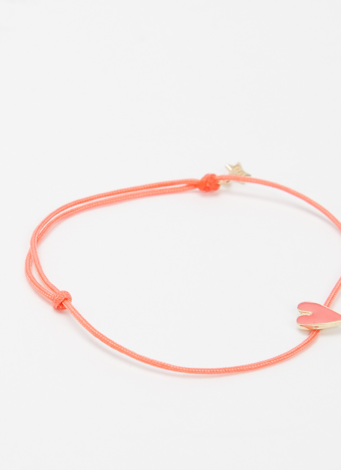 Bibi Camille Armband met bedel - detail oudroze