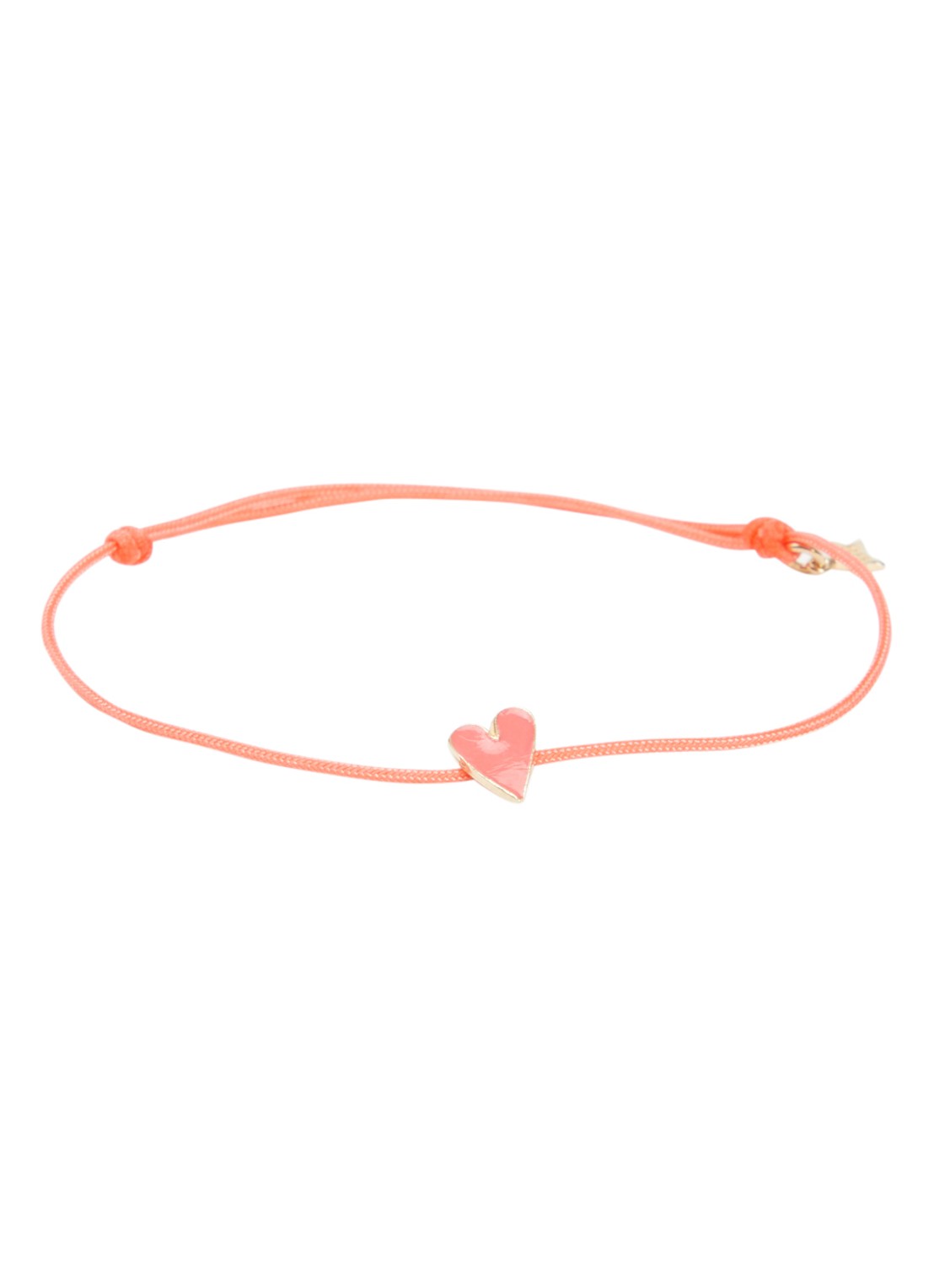 Bibi Camille Armband met bedel - voorkant 3 oudroze
