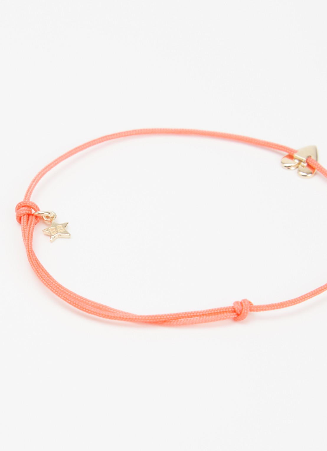 Bibi Camille Armband met bedel - detail lichtroze