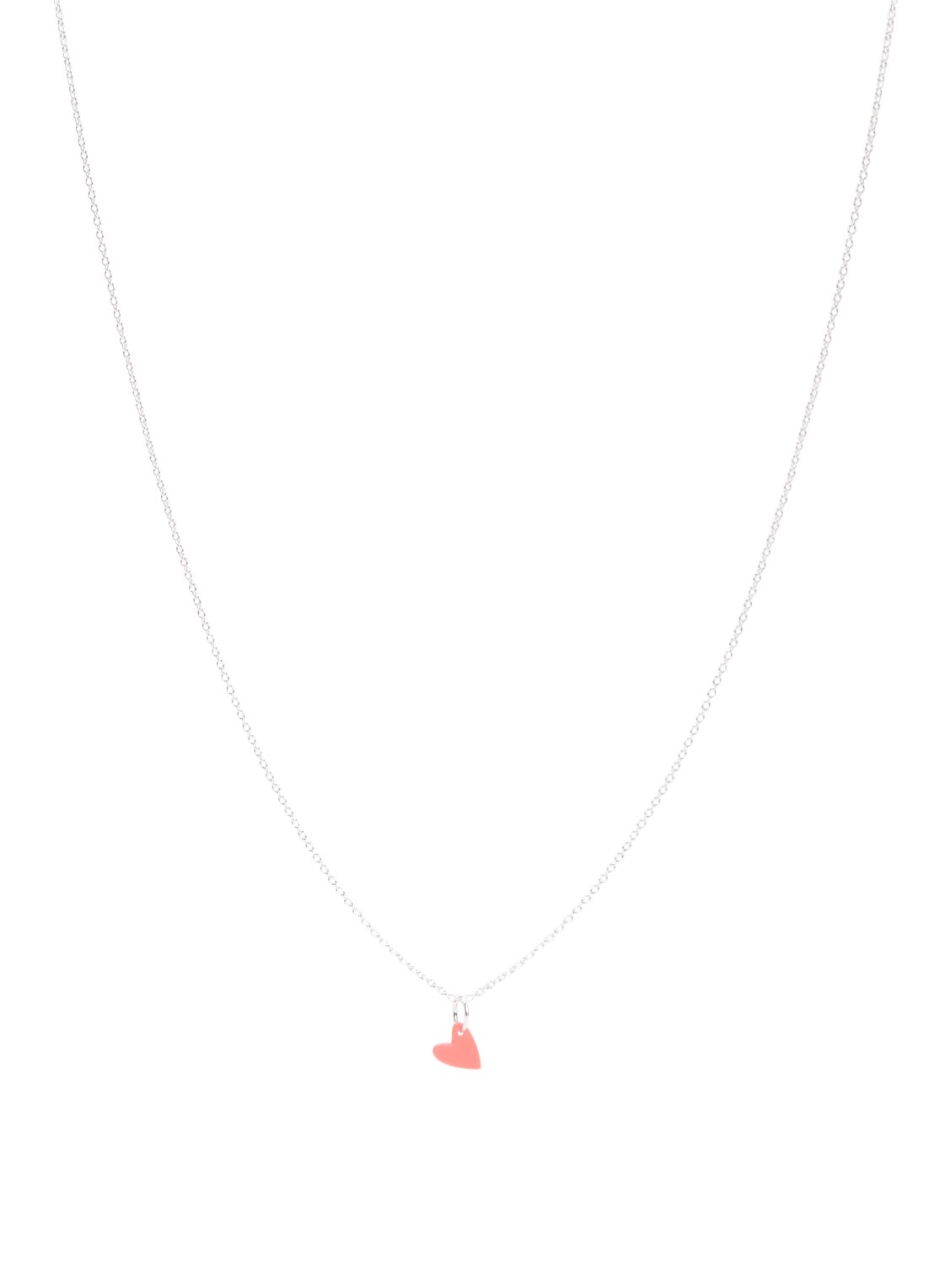 Bibi Camille Ketting van zilver - voorkant zilver