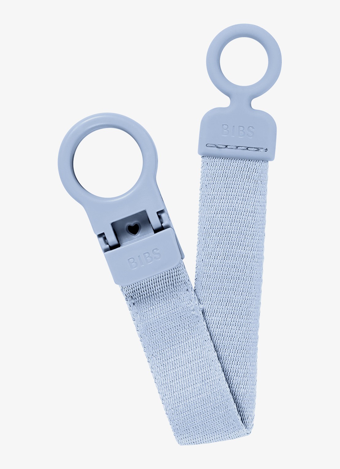 BIBS Clip speenkoord - voorkant 6 blauw