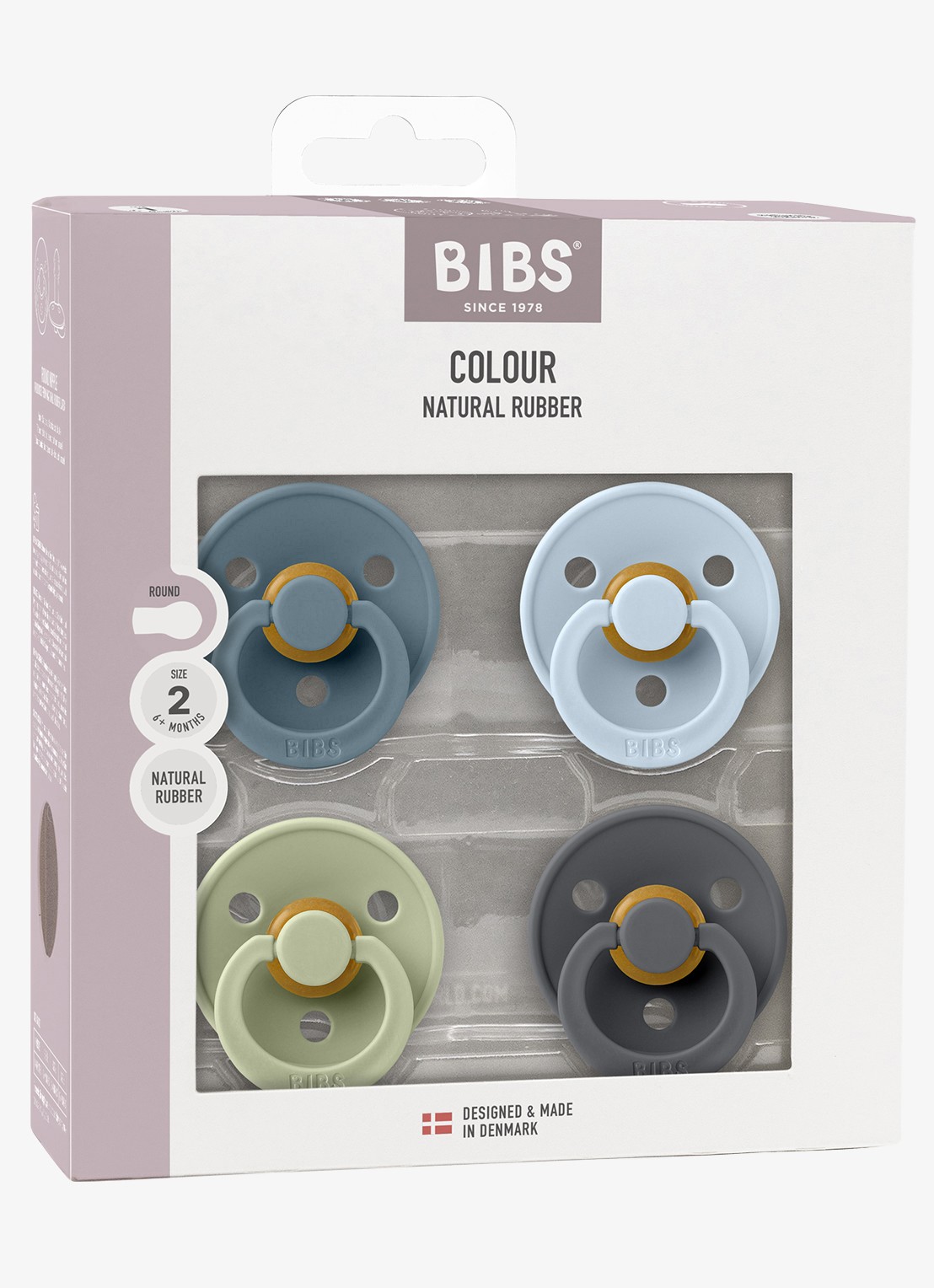 BIBS Fopspeen in 4-pack - detail 8 multicolor