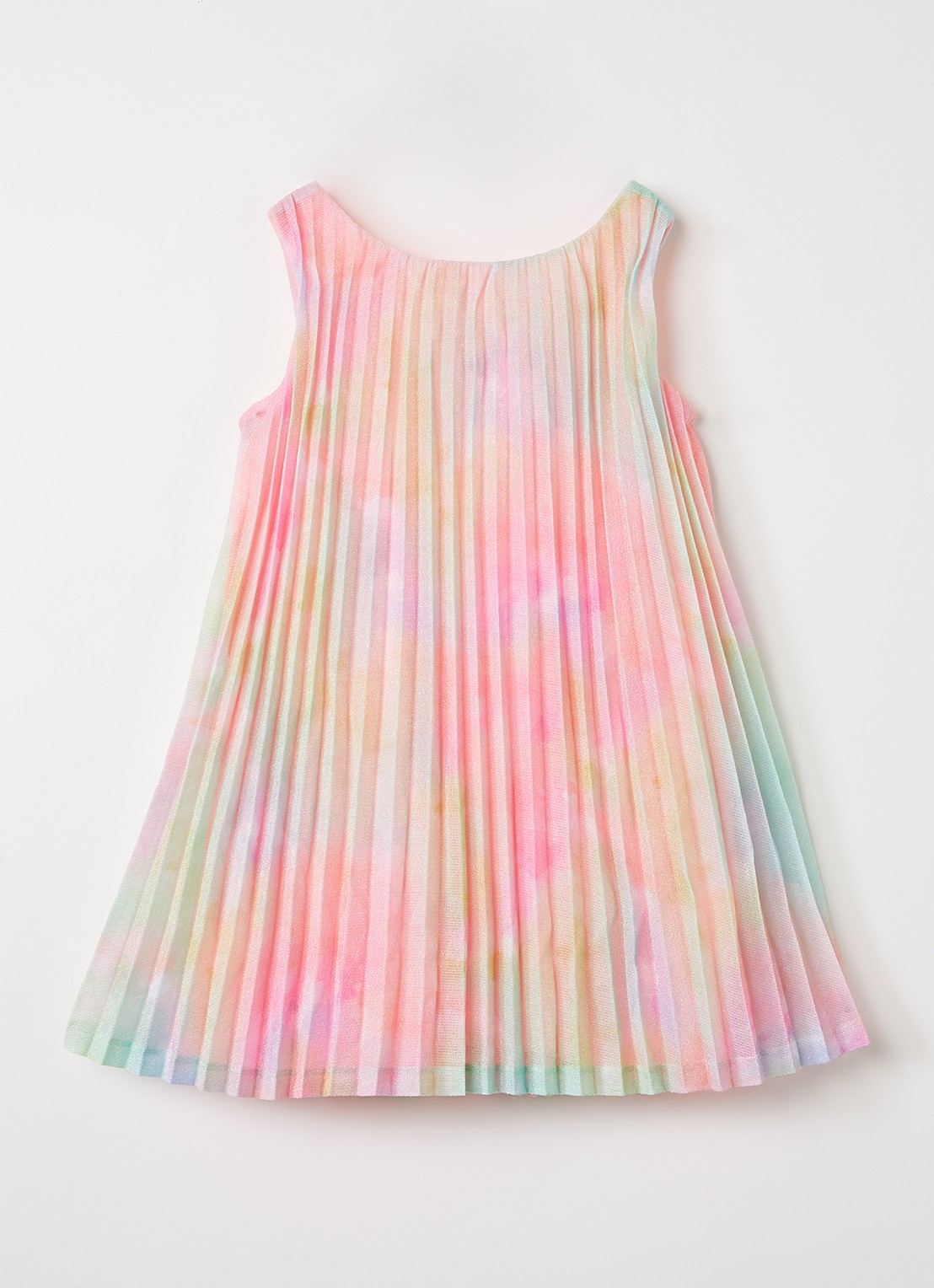 Billieblush Jurk met glitter - voorkant 3 roze