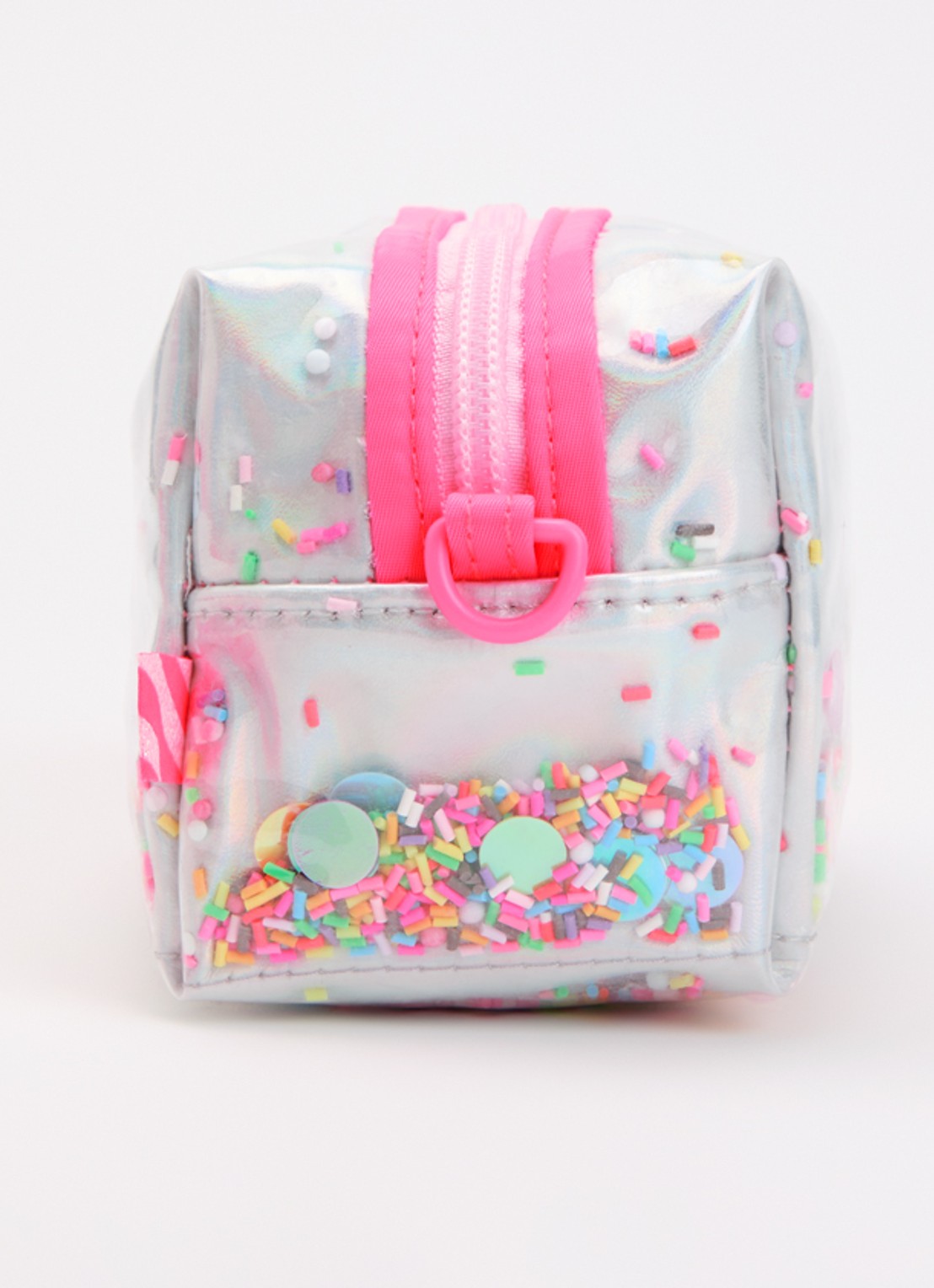 Billieblush Sprinkles crossbodytas met metallic finish - detail 3 zilver
