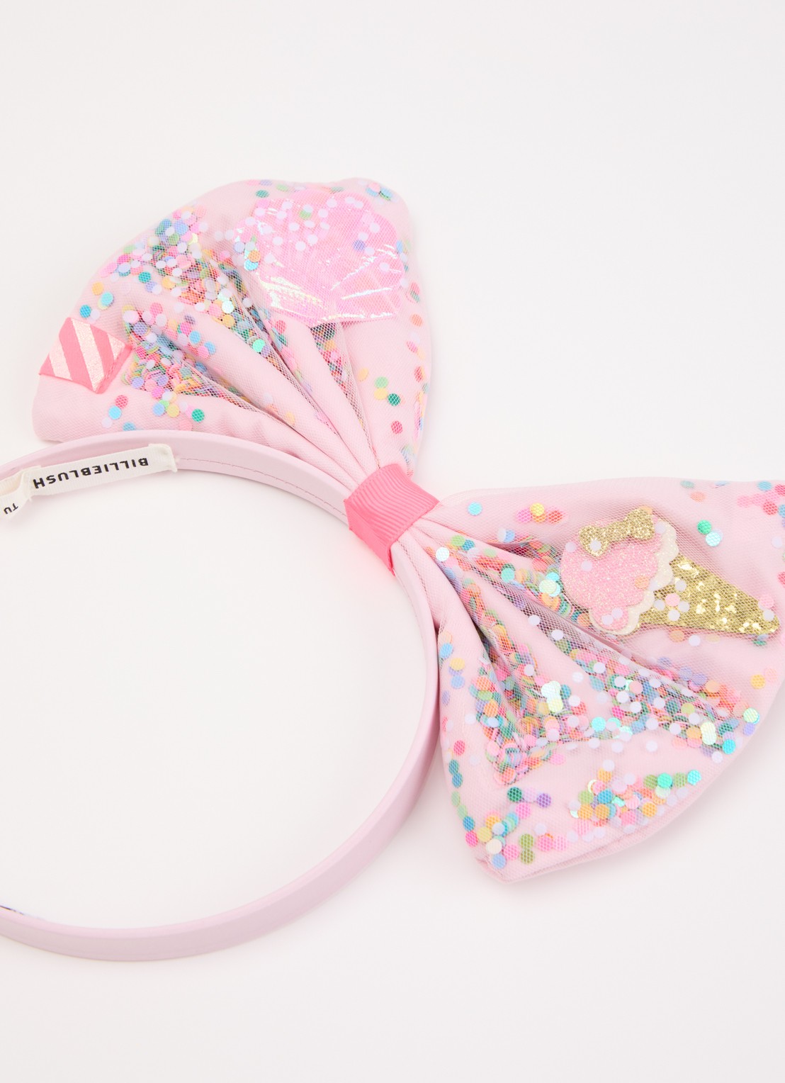 Billieblush Strik haarband met applicatie  - detail 2 roze