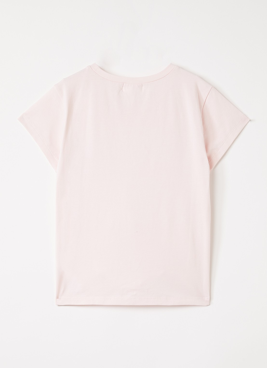 Billieblush T-shirt met print - voorkant 2 lichtroze
