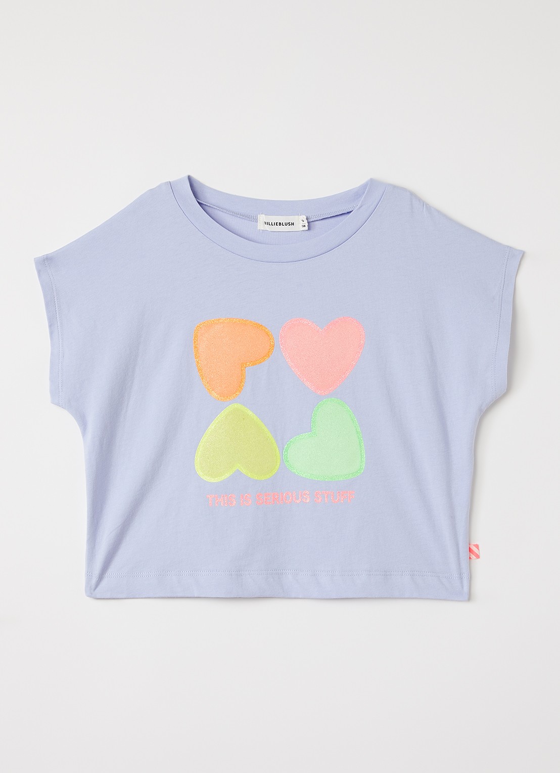 Billieblush T-shirt met print - voorkant lila