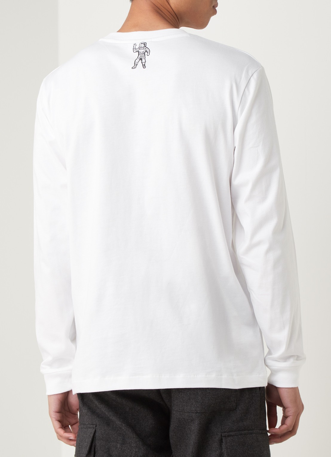 Billionaire Boys Club Arch longsleeve met logoprint - achterkant wit