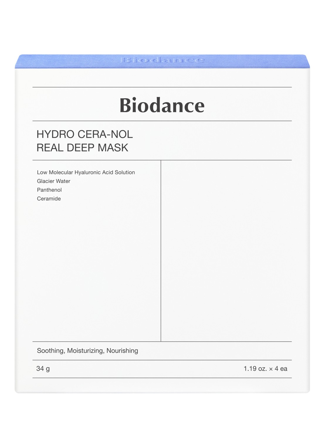 Biodance Hydro Cera-Nol Real Deep Mask - gezichtsmasker - detail 2 undefined