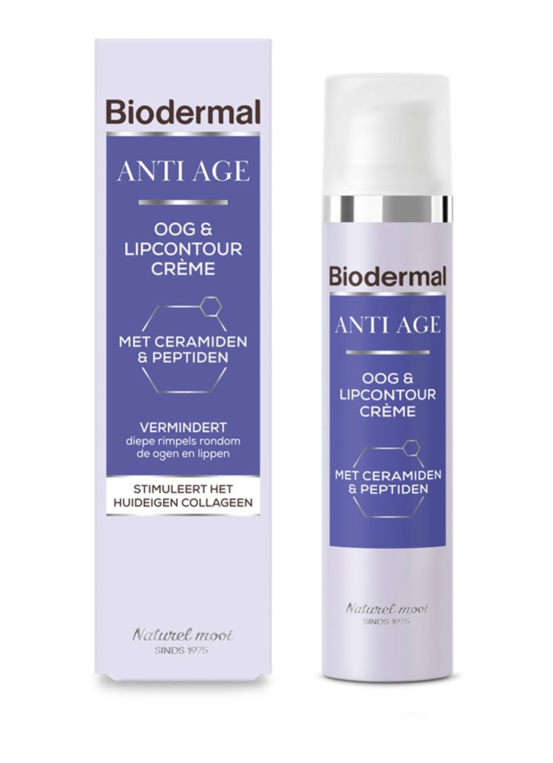 Biodermal Anti Age Oog- & Lipcontour Crème - voorkant 5 undefined