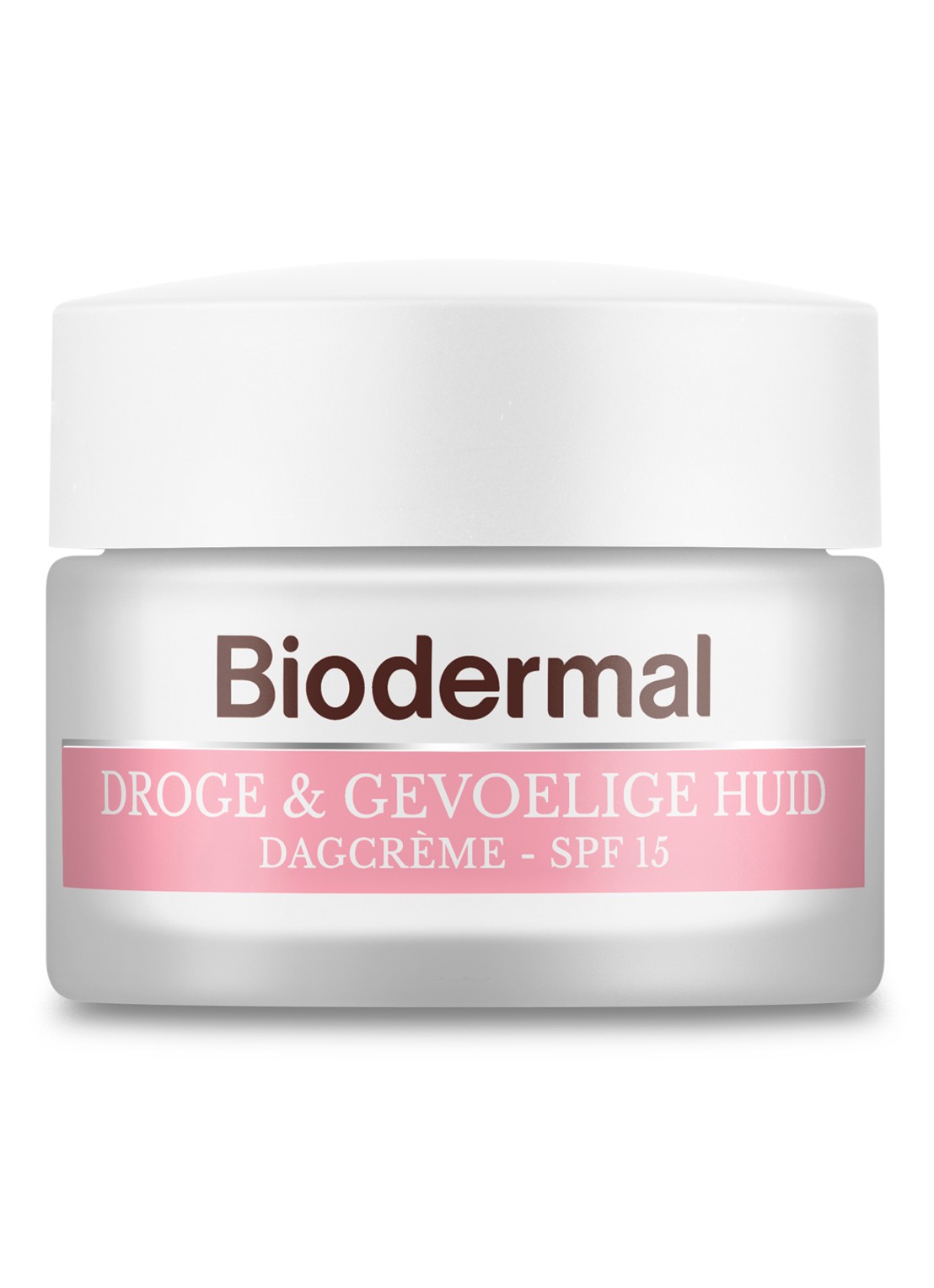 Biodermal Droge & Gevoelige Huid SPF 15 dagcrème  - voorkant undefined